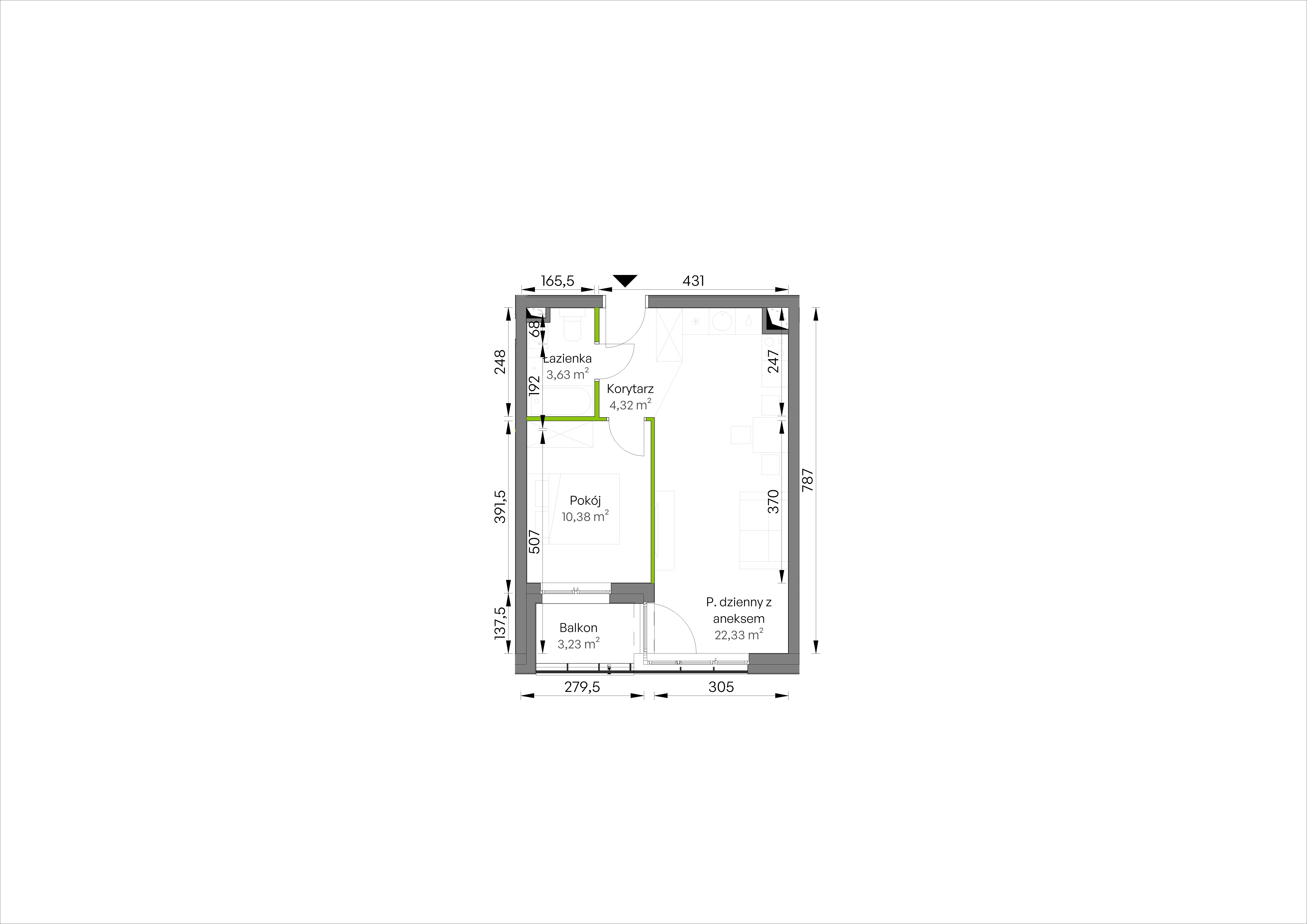 WUWA Vita – inwestycja Develia - lokal D3/01/10, budynek Etap III