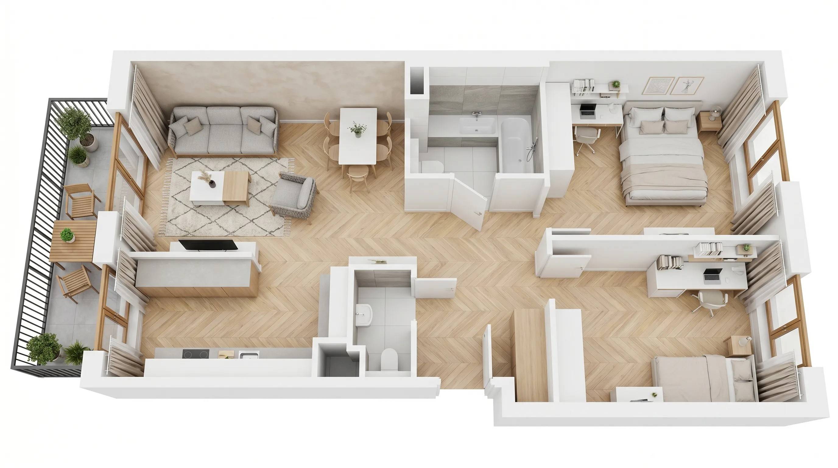Trzcinowa Vita – inwestycja Develia - lokal 18A/014, budynek Etap I