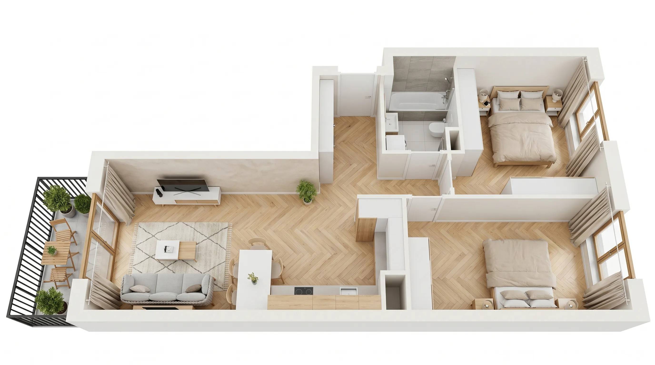 Trzcinowa Vita – inwestycja Develia - lokal 18A/021, budynek Etap I