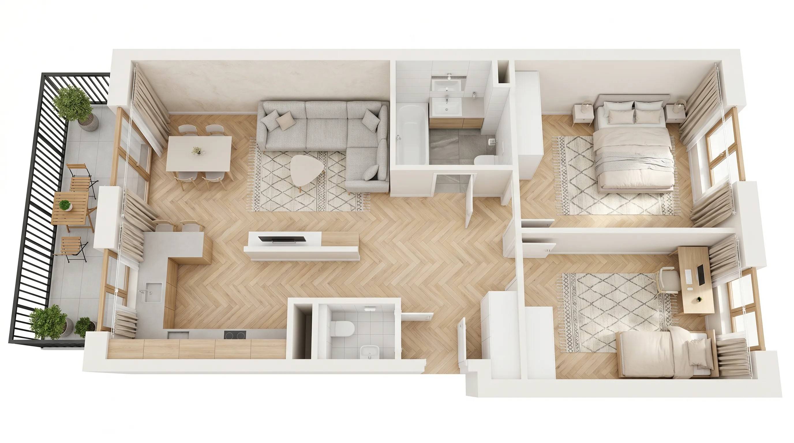 Trzcinowa Vita – inwestycja Develia - lokal 18A/038, budynek Etap I