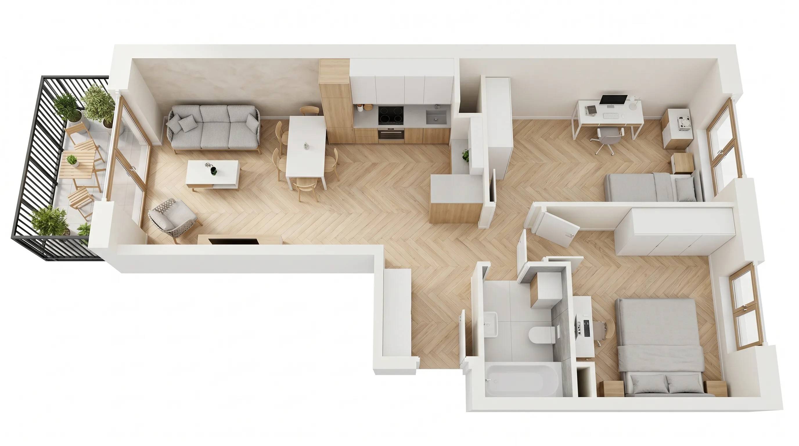 Trzcinowa Vita – inwestycja Develia - lokal 18A/051, budynek Etap I