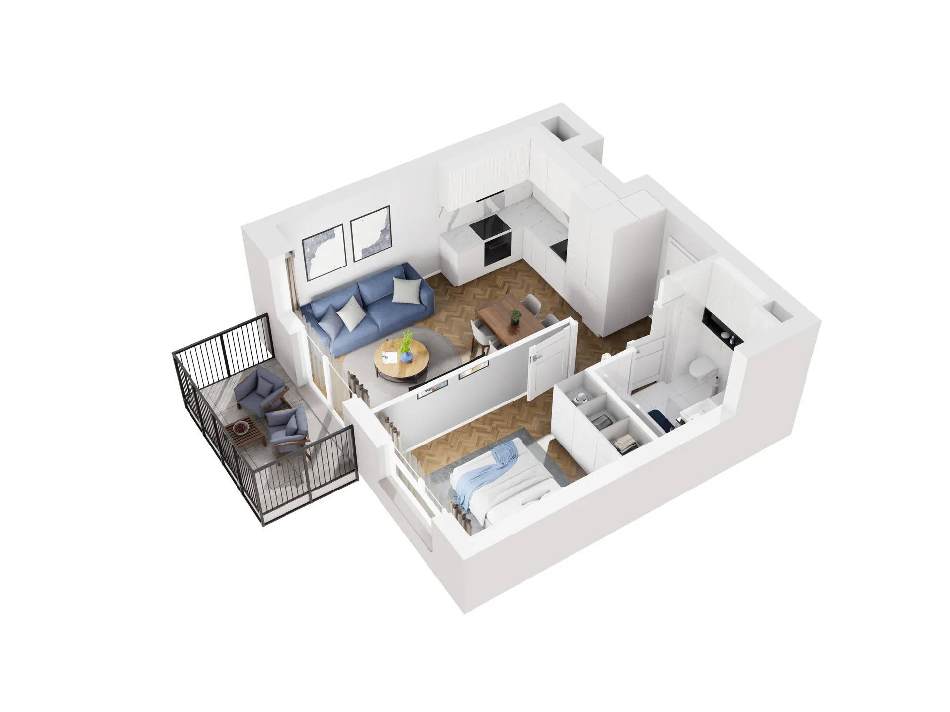 Trzcinowa Vita – inwestycja Develia - lokal B/40, budynek Etap II
