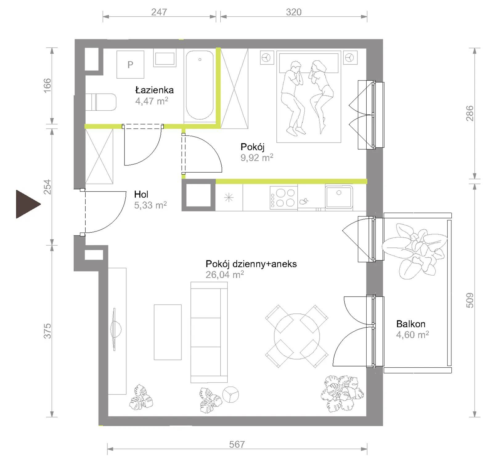 Bemowo Vita – inwestycja Develia - lokal C1/B/33, budynek Etap VIII