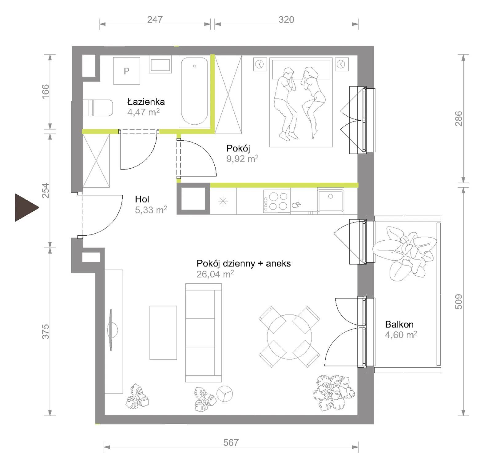 Bemowo Vita – inwestycja Develia - lokal C1/B/36, budynek Etap VIII