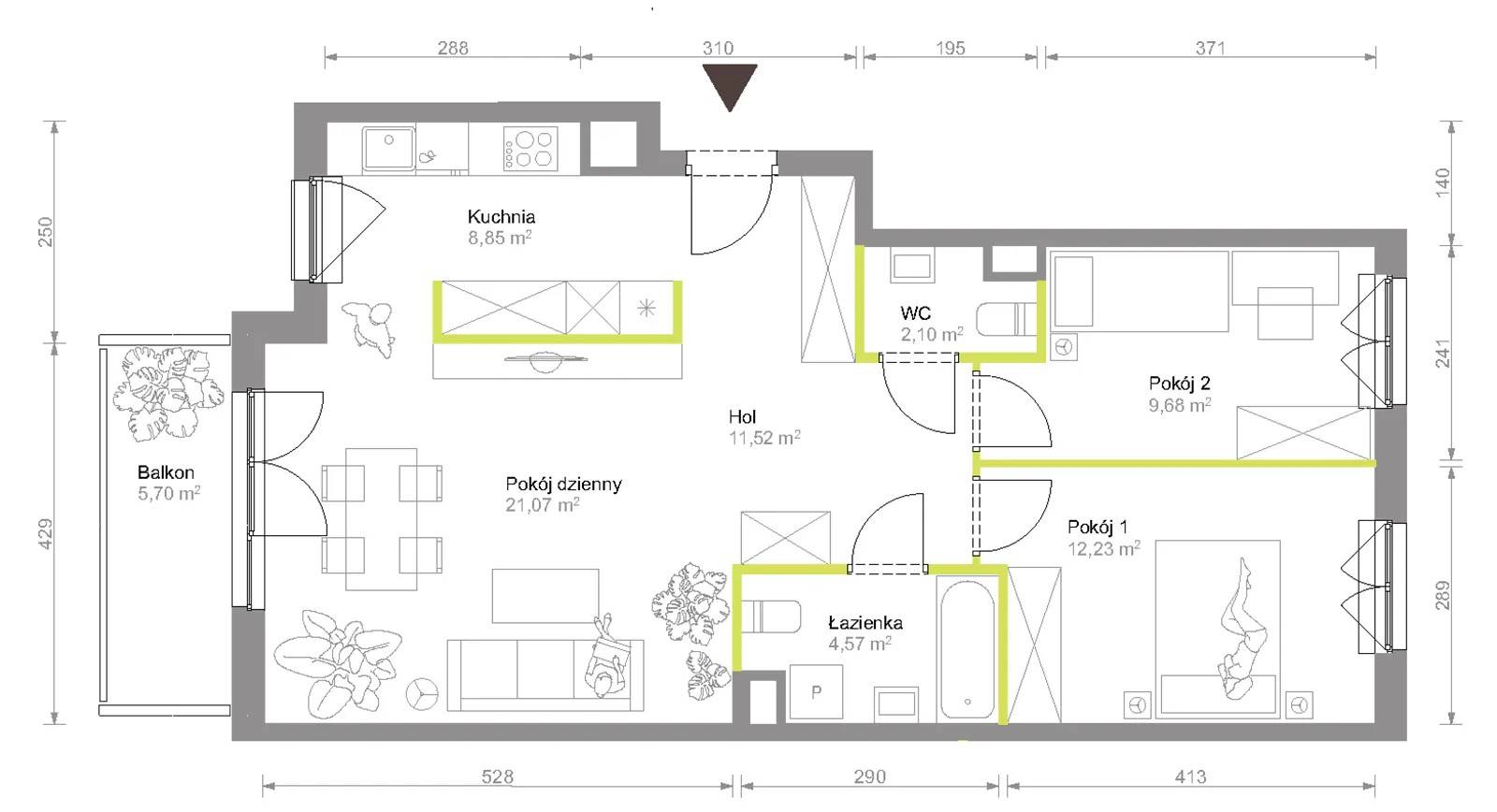 Bemowo Vita – inwestycja Develia - lokal C1/B/37, budynek Etap VIII