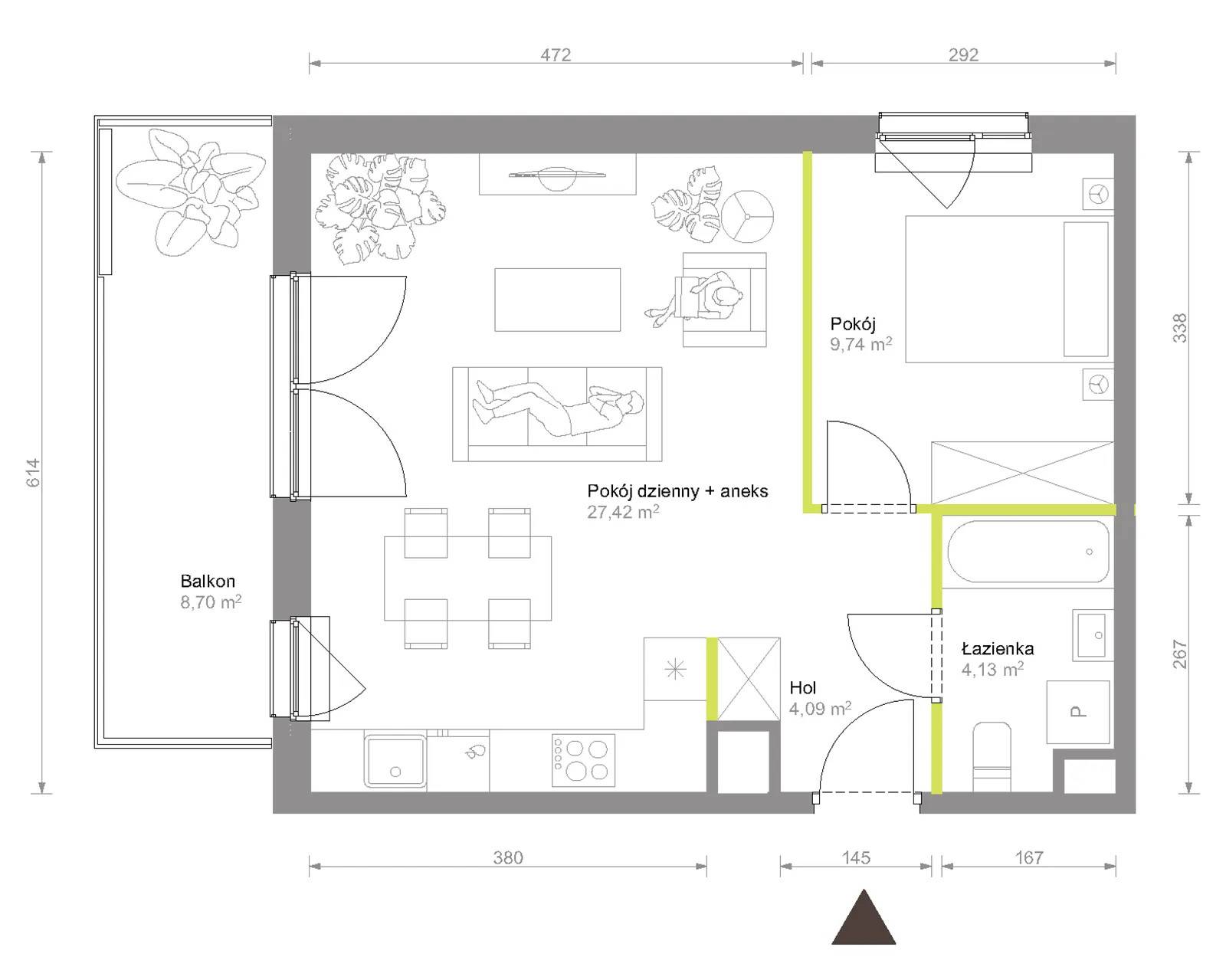 Bemowo Vita – inwestycja Develia - lokal C2/D/06, budynek Etap VIII