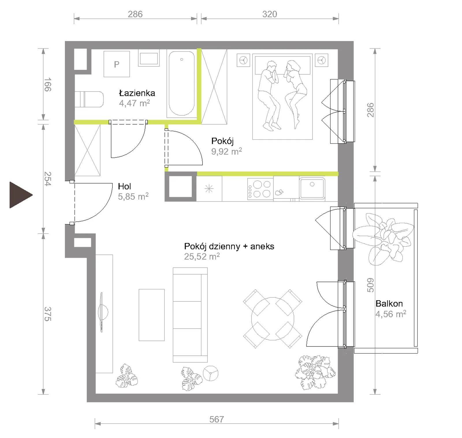 Bemowo Vita – inwestycja Develia - lokal C1/B/39, budynek Etap VIII