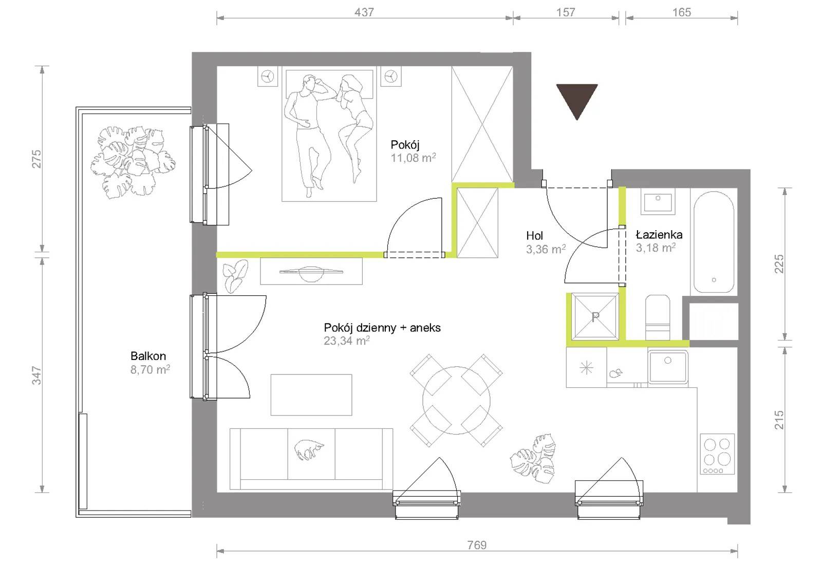 Bemowo Vita – inwestycja Develia - lokal C2/D/05, budynek Etap VIII