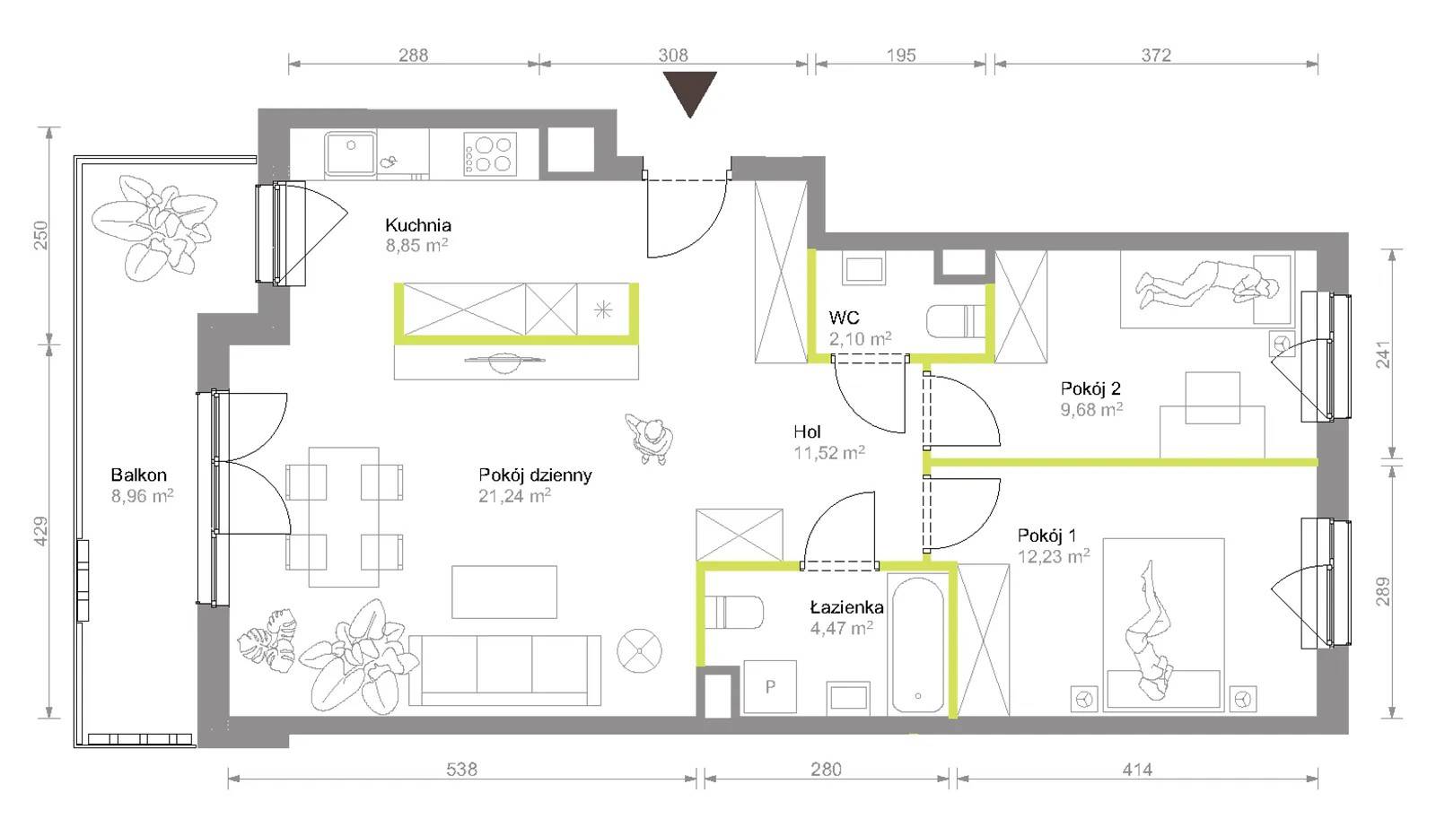 Bemowo Vita – inwestycja Develia - lokal C2/E/31, budynek Etap VIII