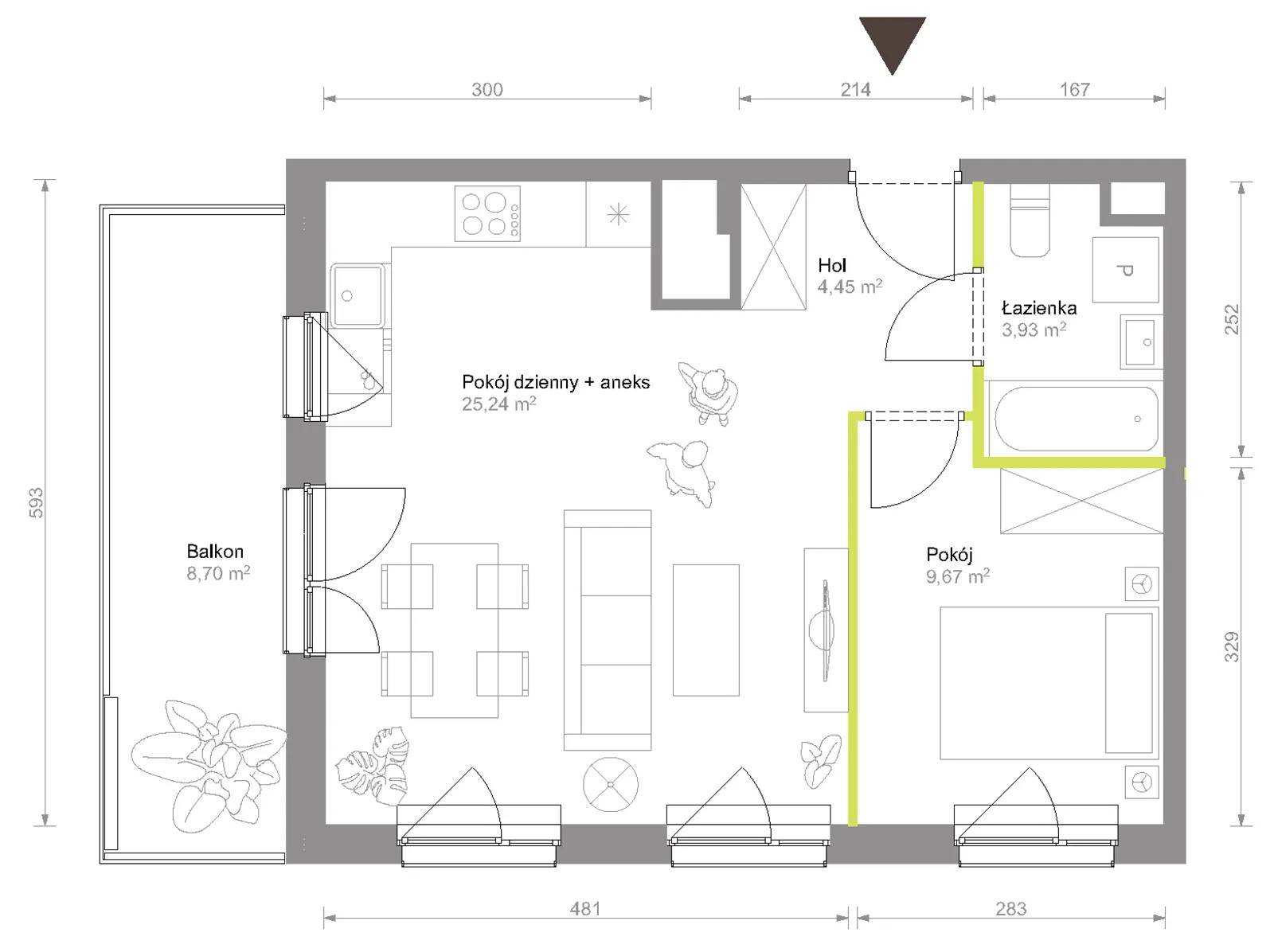 Bemowo Vita – inwestycja Develia - lokal C2/F/49, budynek Etap VIII