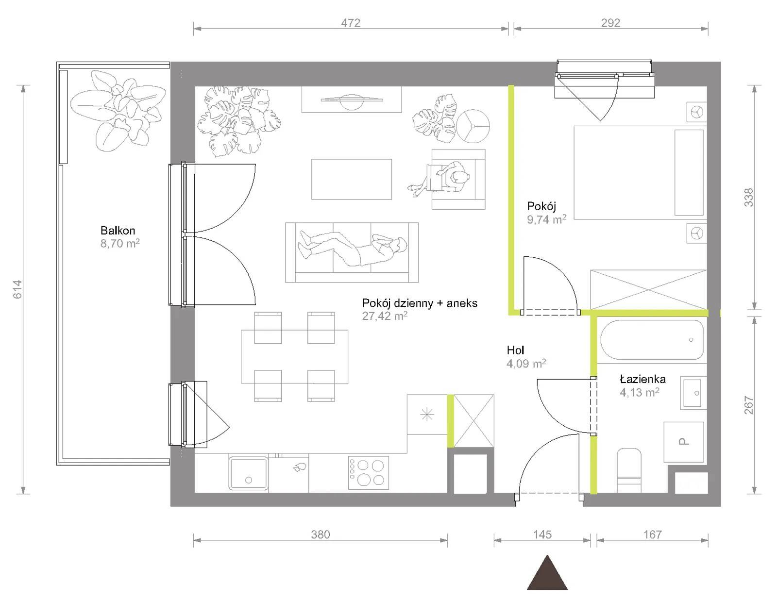 Bemowo Vita – inwestycja Develia - lokal C2/D/12, budynek Etap VIII
