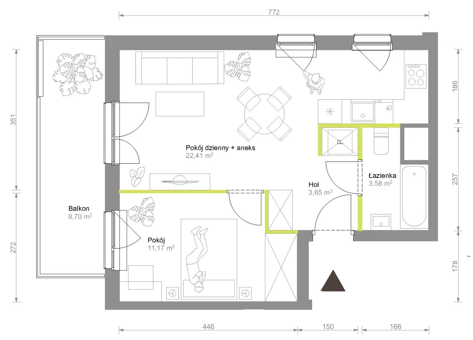 Bemowo Vita – inwestycja Develia - lokal C2/F/55, budynek Etap VIII