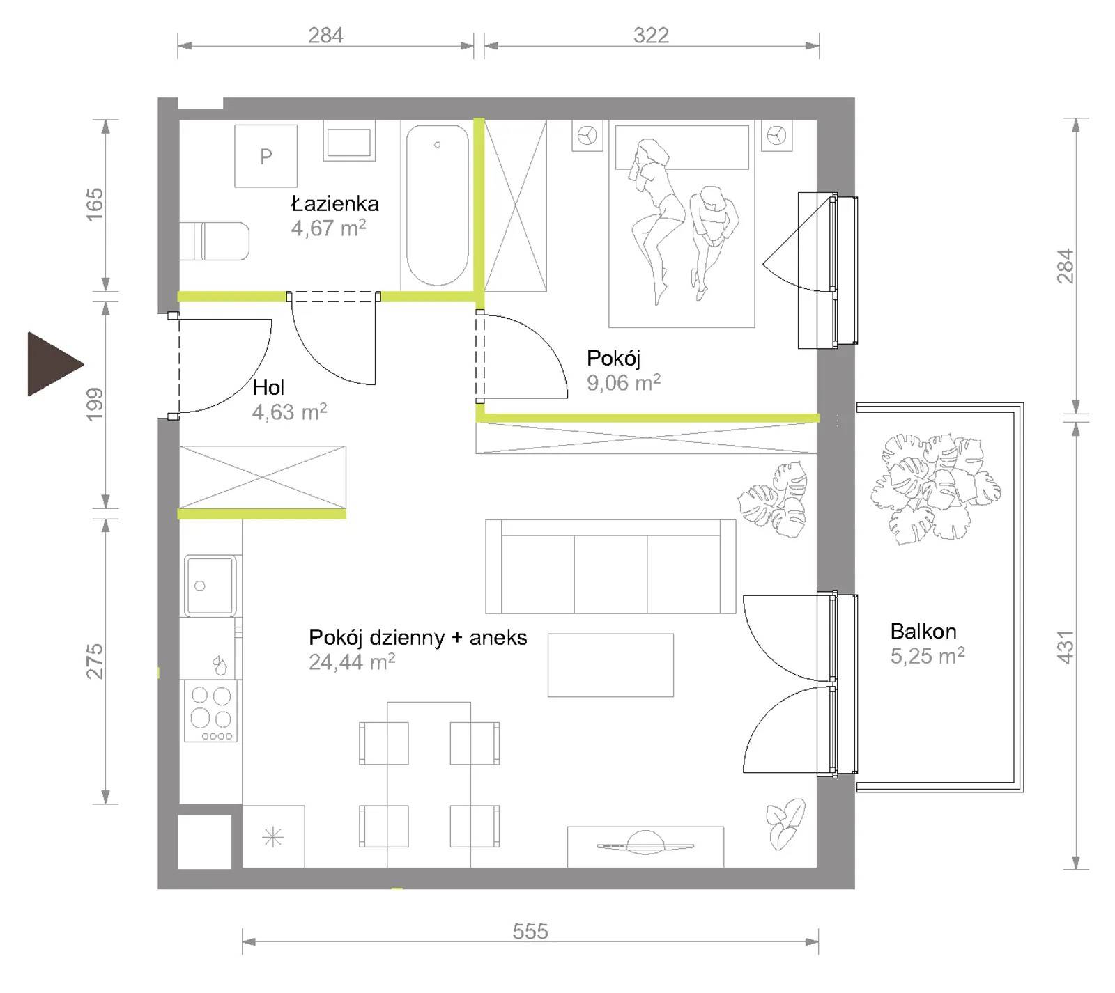 Bemowo Vita – inwestycja Develia - lokal C2/D/15, budynek Etap VIII