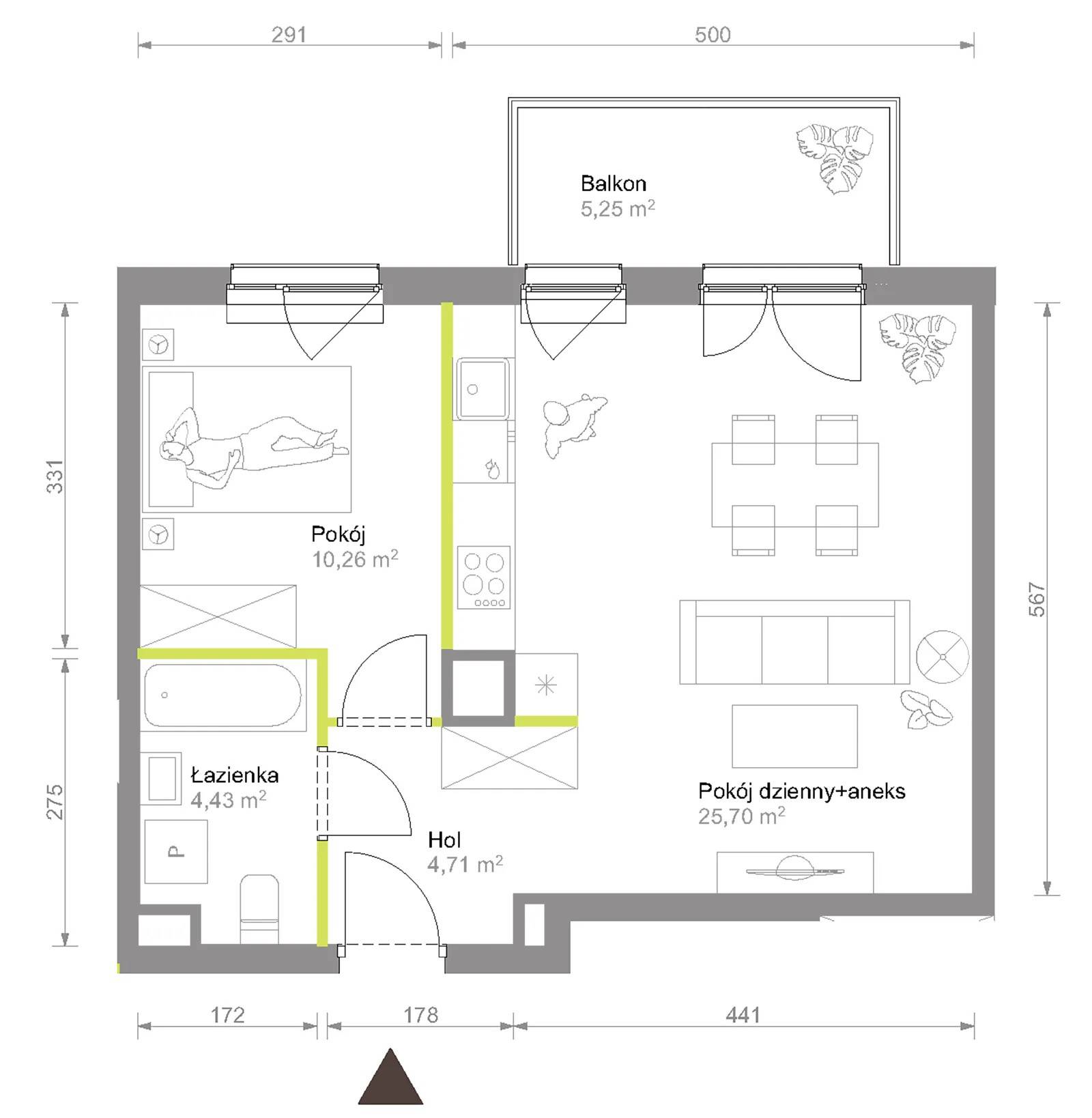 Bemowo Vita – inwestycja Develia - lokal C2/F/47, budynek Etap VIII