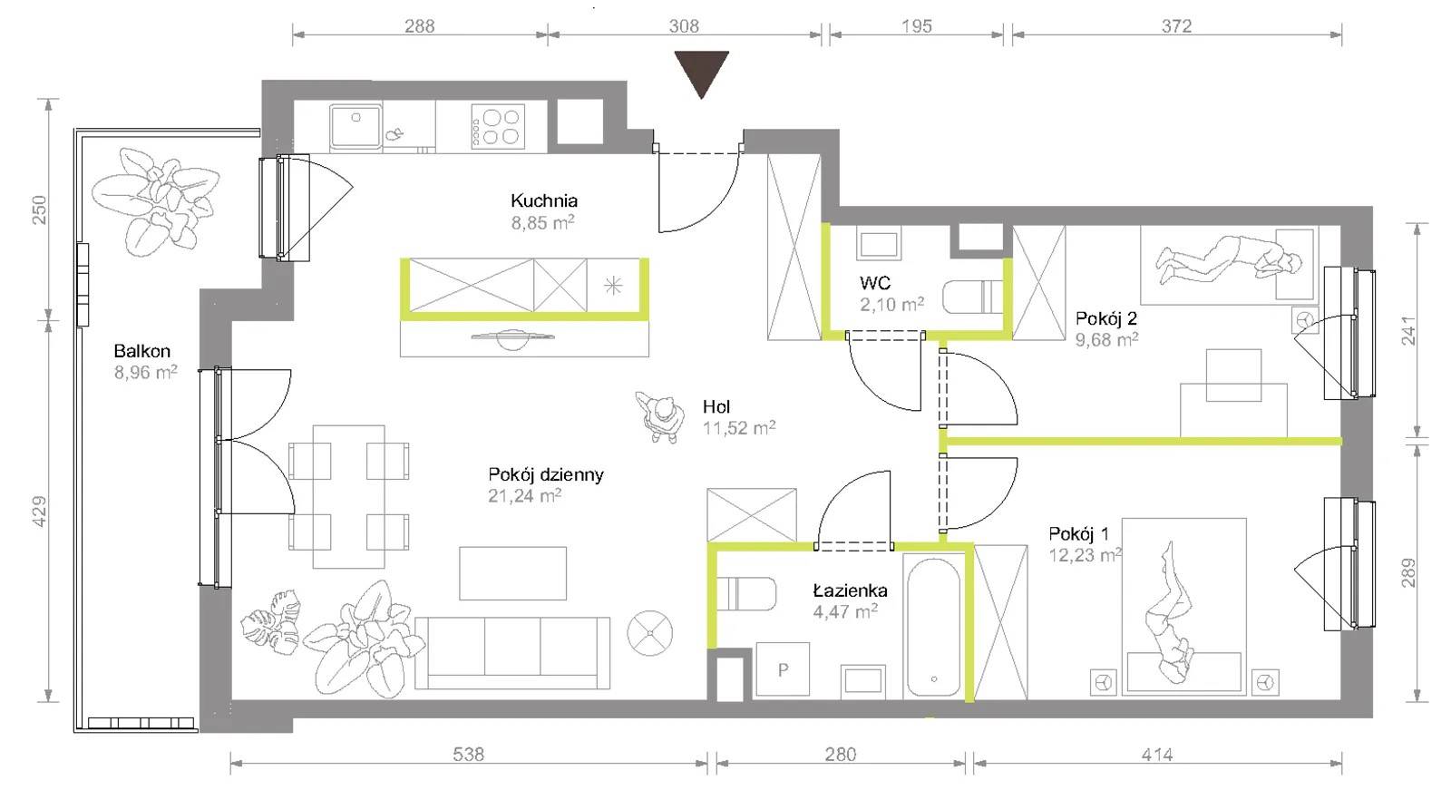 Bemowo Vita – inwestycja Develia - lokal C2/E/34, budynek Etap VIII