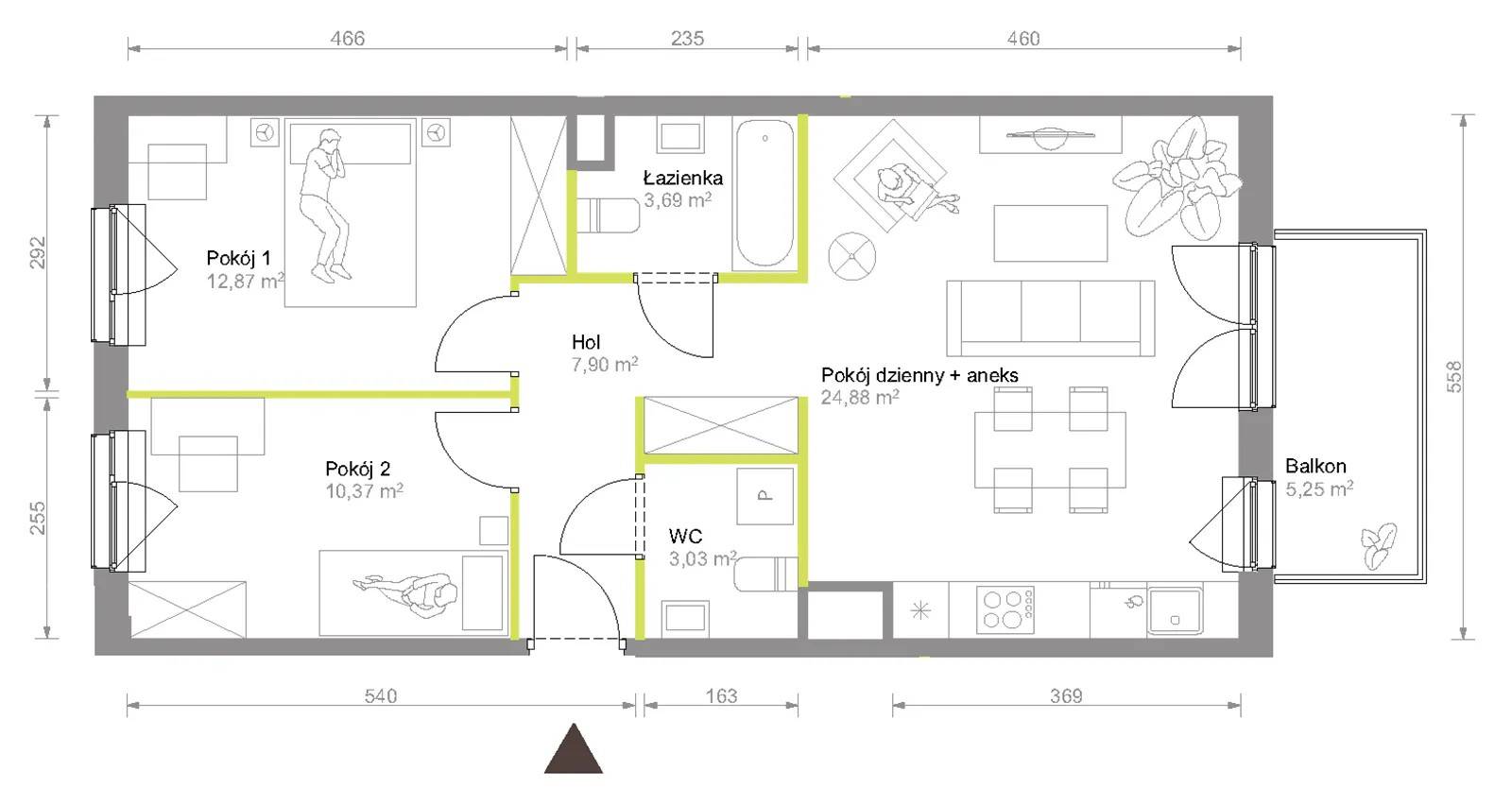 Bemowo Vita – inwestycja Develia - lokal C2/F/51, budynek Etap VIII