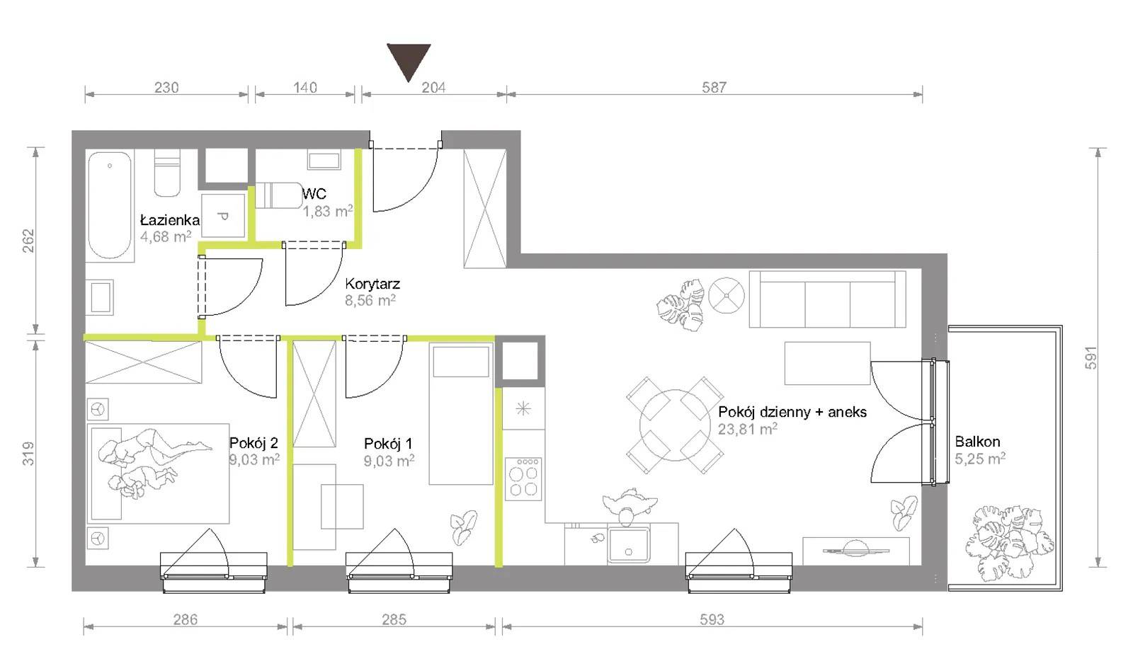Bemowo Vita – inwestycja Develia - lokal C2/F/53, budynek Etap VIII