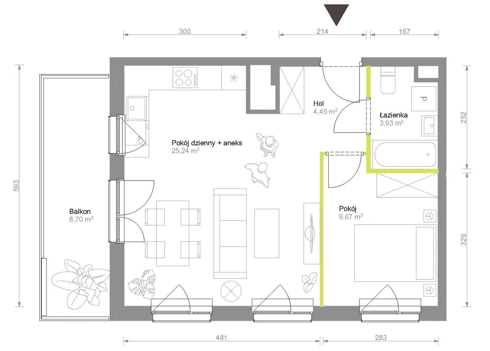 Bemowo Vita – inwestycja Develia - lokal C2/F/54, budynek Etap VIII