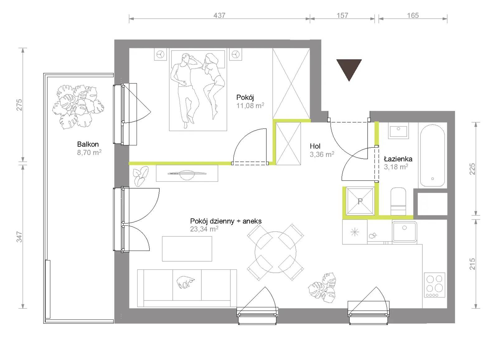 Bemowo Vita – inwestycja Develia - lokal C2/D/17, budynek Etap VIII
