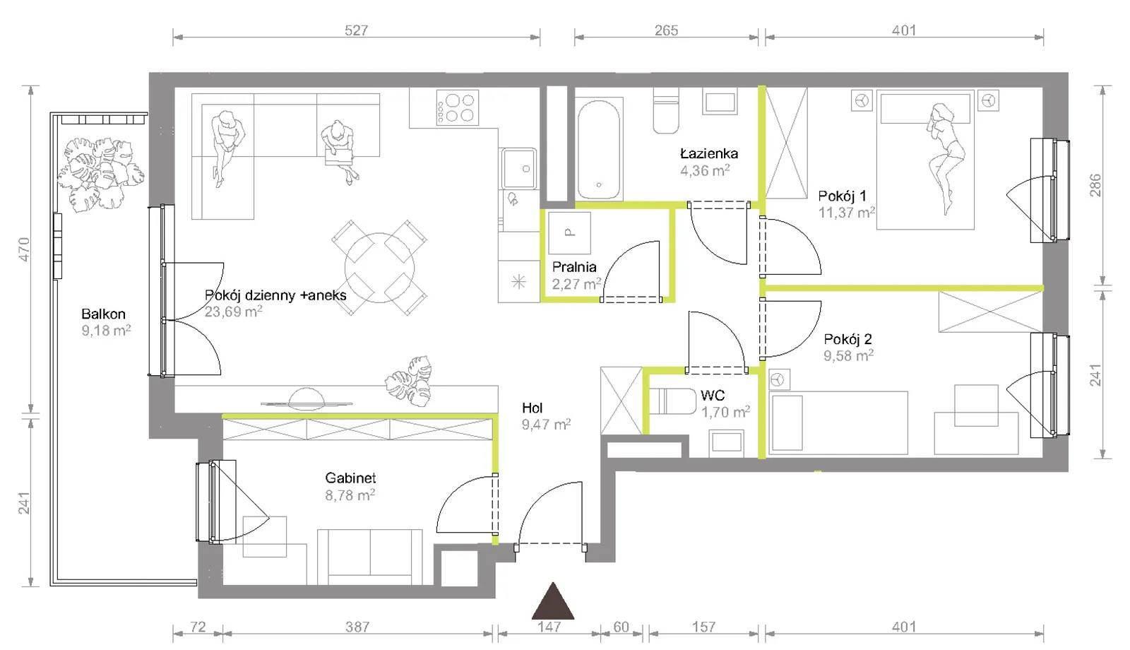 Bemowo Vita – inwestycja Develia - lokal C2/E/35, budynek Etap VIII