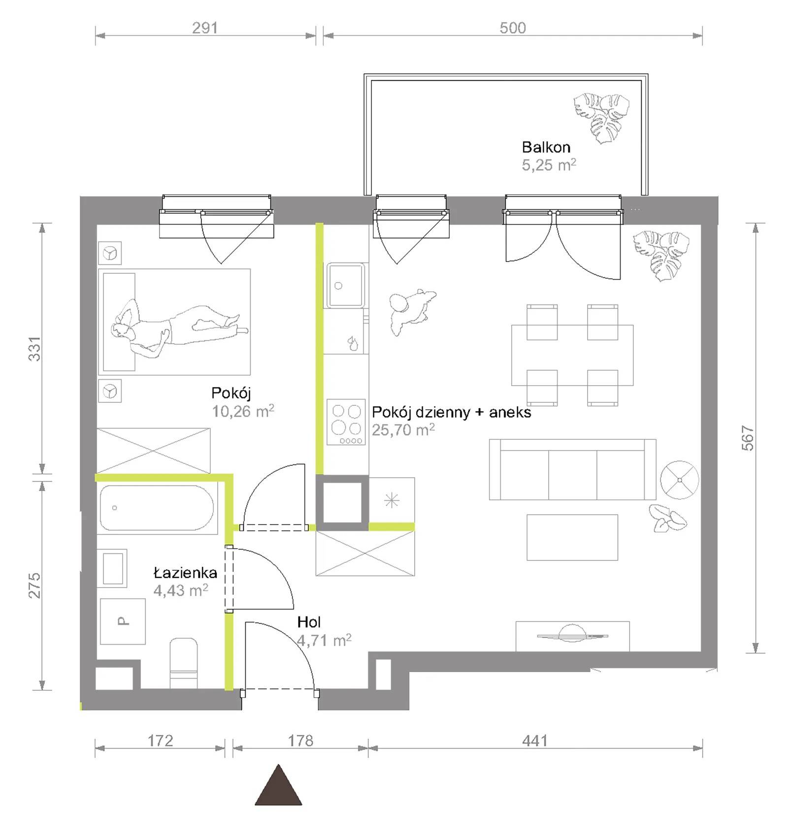 Bemowo Vita – inwestycja Develia - lokal C2/F/57, budynek Etap VIII