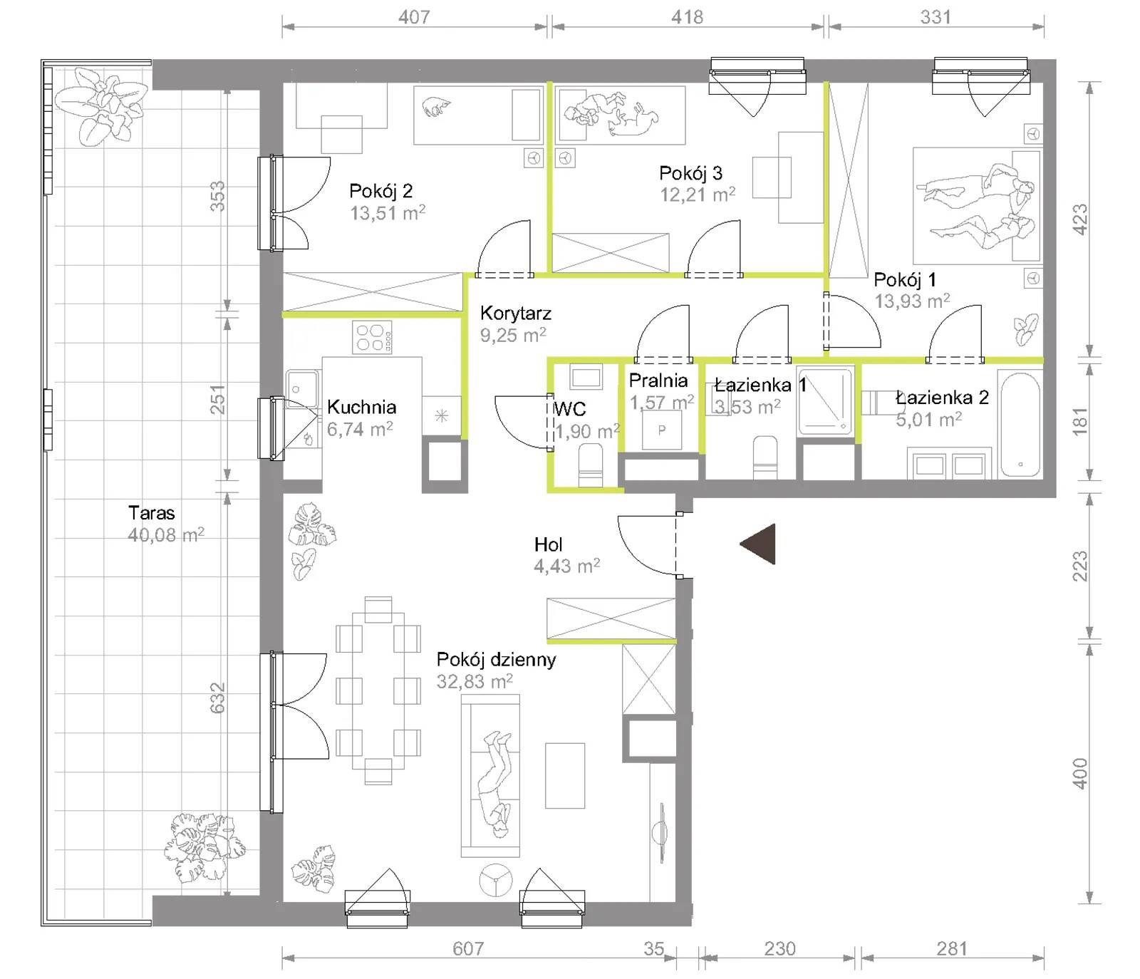Bemowo Vita – inwestycja Develia - lokal C2/D/23, budynek Etap VIII