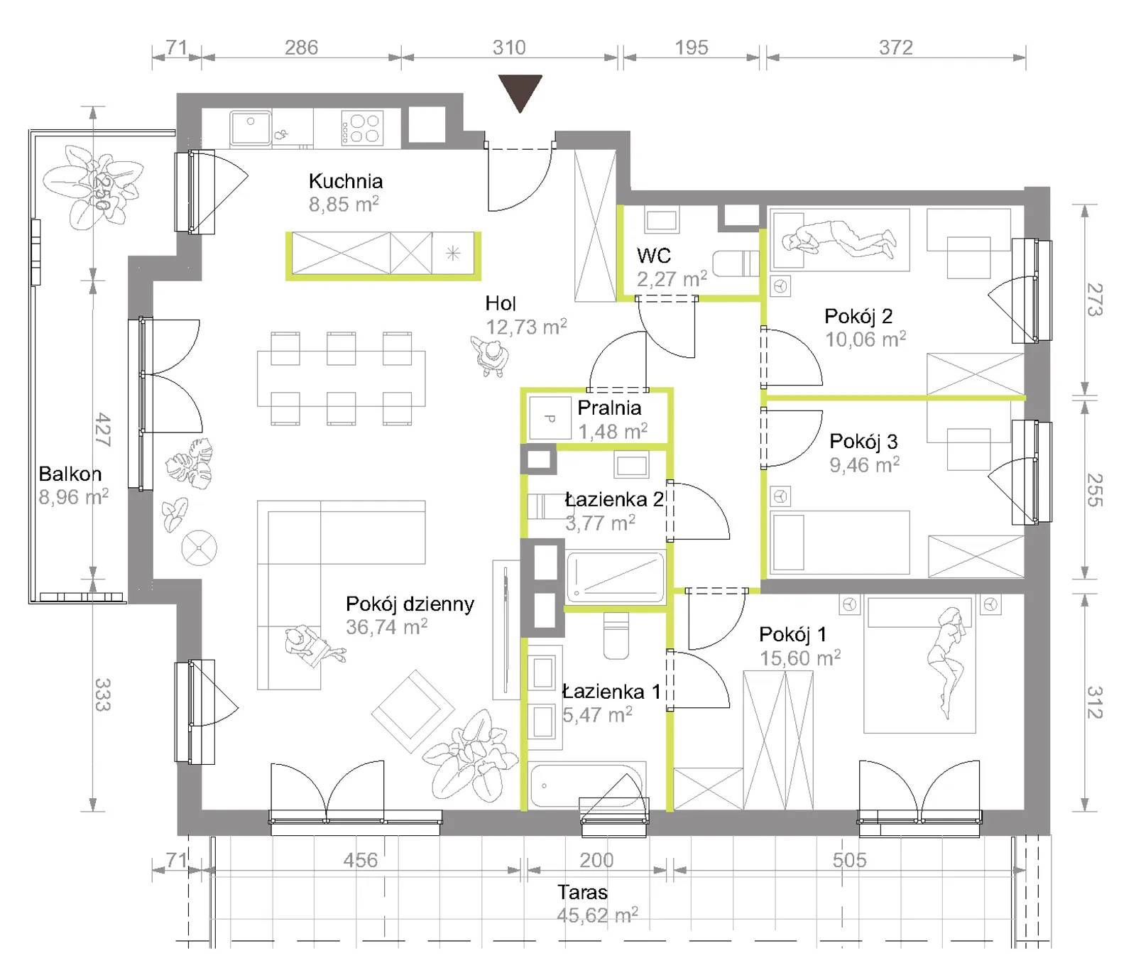 Bemowo Vita – inwestycja Develia - lokal C2/E/40, budynek Etap VIII