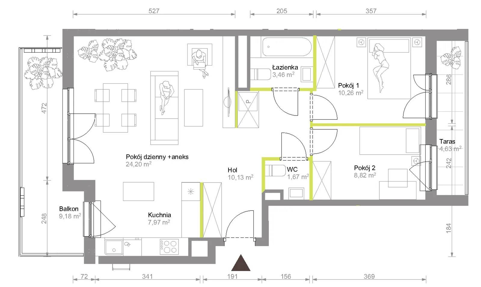 Bemowo Vita – inwestycja Develia - lokal C2/E/38, budynek Etap VIII