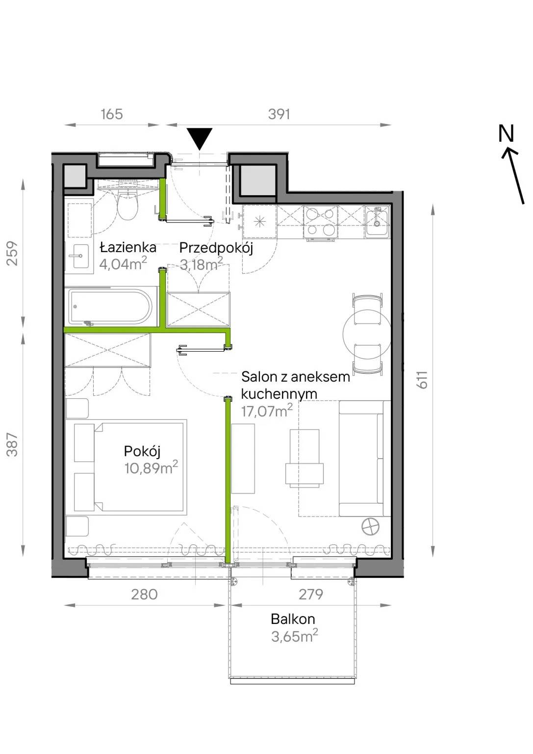 Bemowo Vita – inwestycja Develia - lokal A2/22, budynek Etap IV