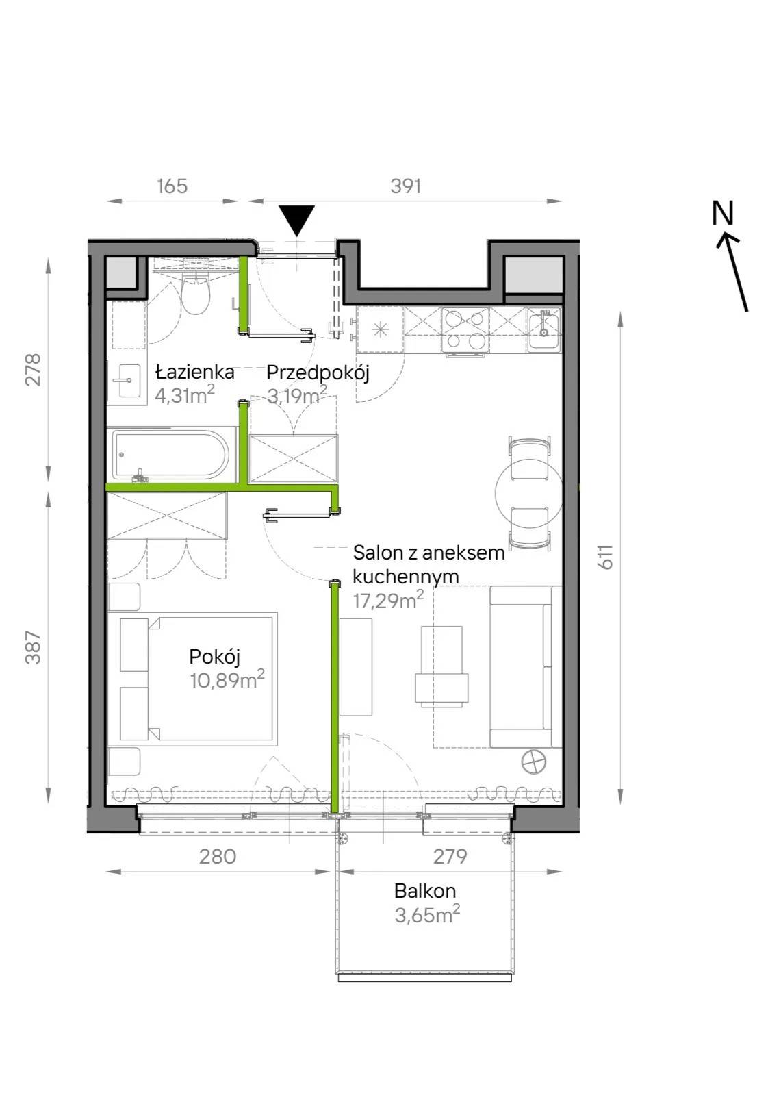 Bemowo Vita – inwestycja Develia - lokal A2/43, budynek Etap IV