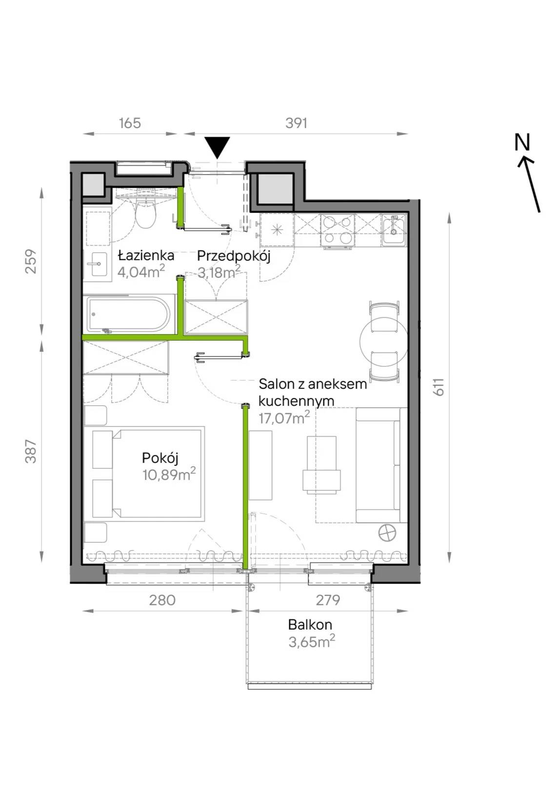 Bemowo Vita – inwestycja Develia - lokal A2/42, budynek Etap IV