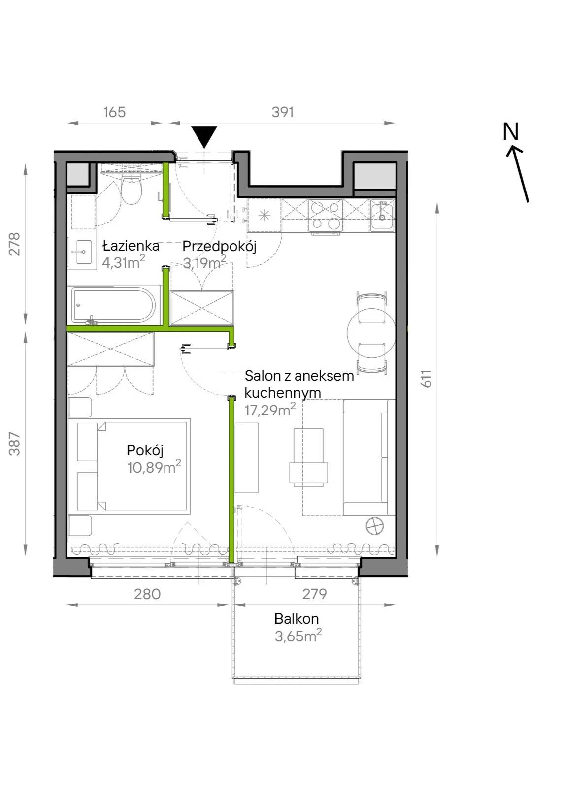 Bemowo Vita – inwestycja Develia - lokal A2/53, budynek Etap IV