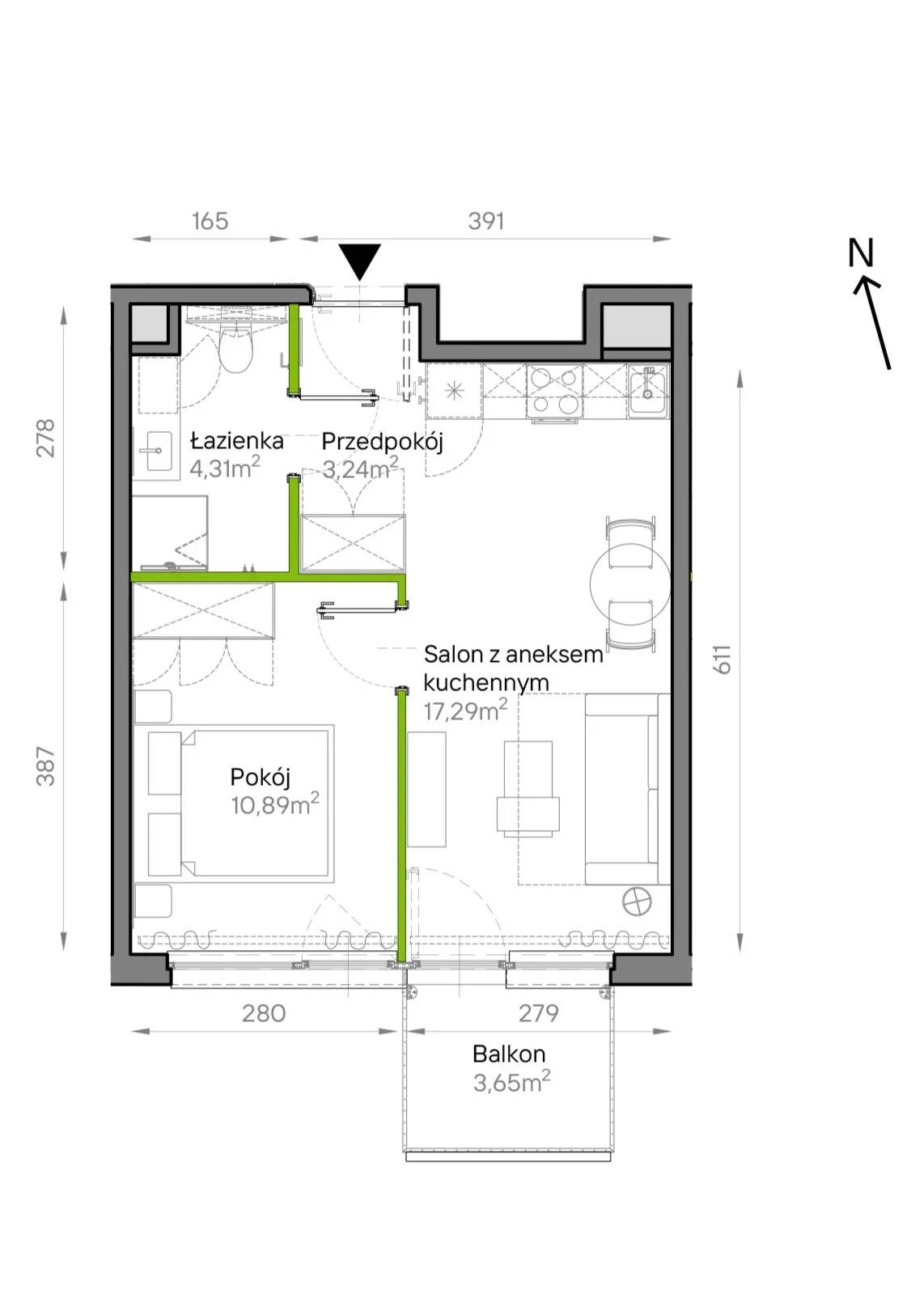 Bemowo Vita – inwestycja Develia - lokal A2/55, budynek Etap IV