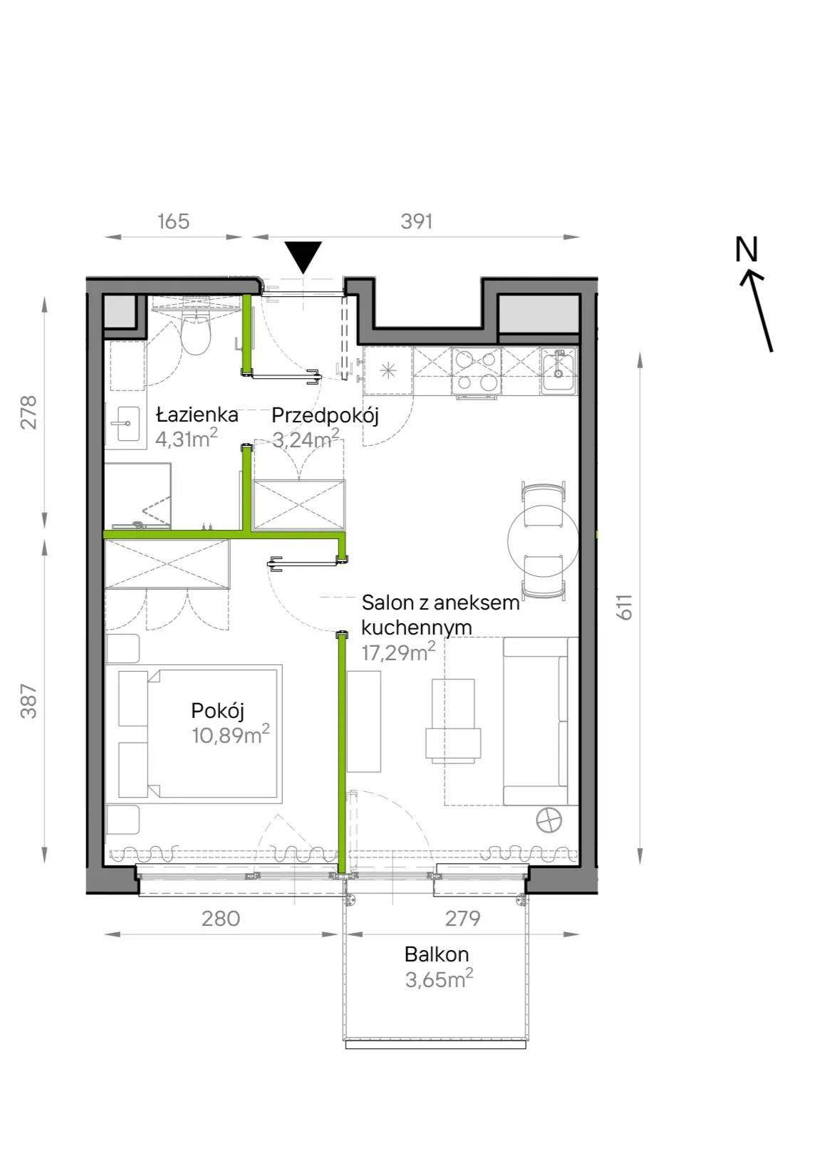 Bemowo Vita – inwestycja Develia - lokal A2/56, budynek Etap IV