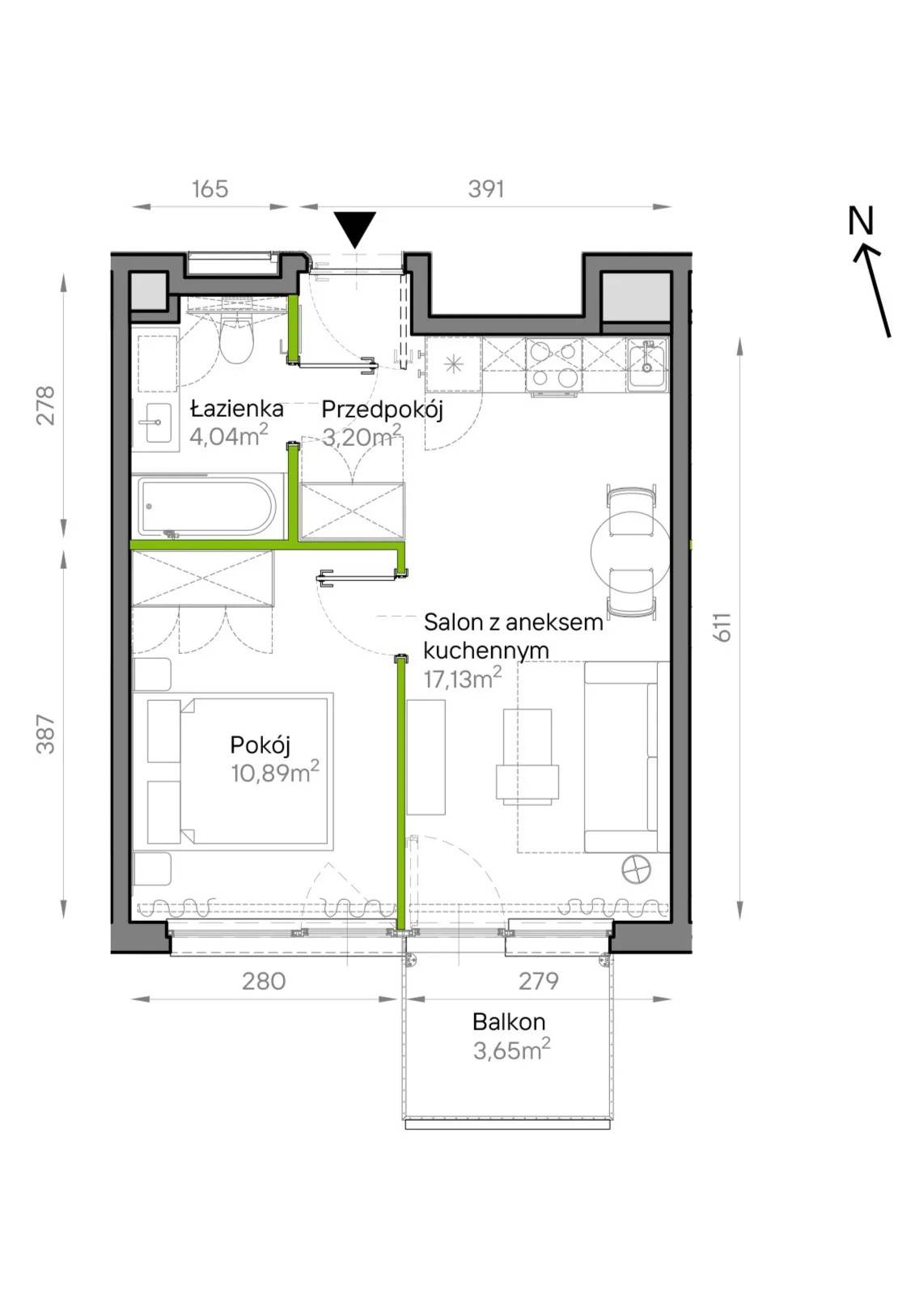 Bemowo Vita – inwestycja Develia - lokal A2/57, budynek Etap IV