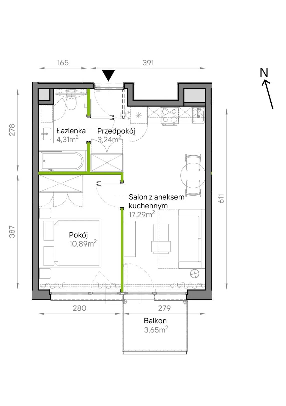 Bemowo Vita – inwestycja Develia - lokal A2/58, budynek Etap IV