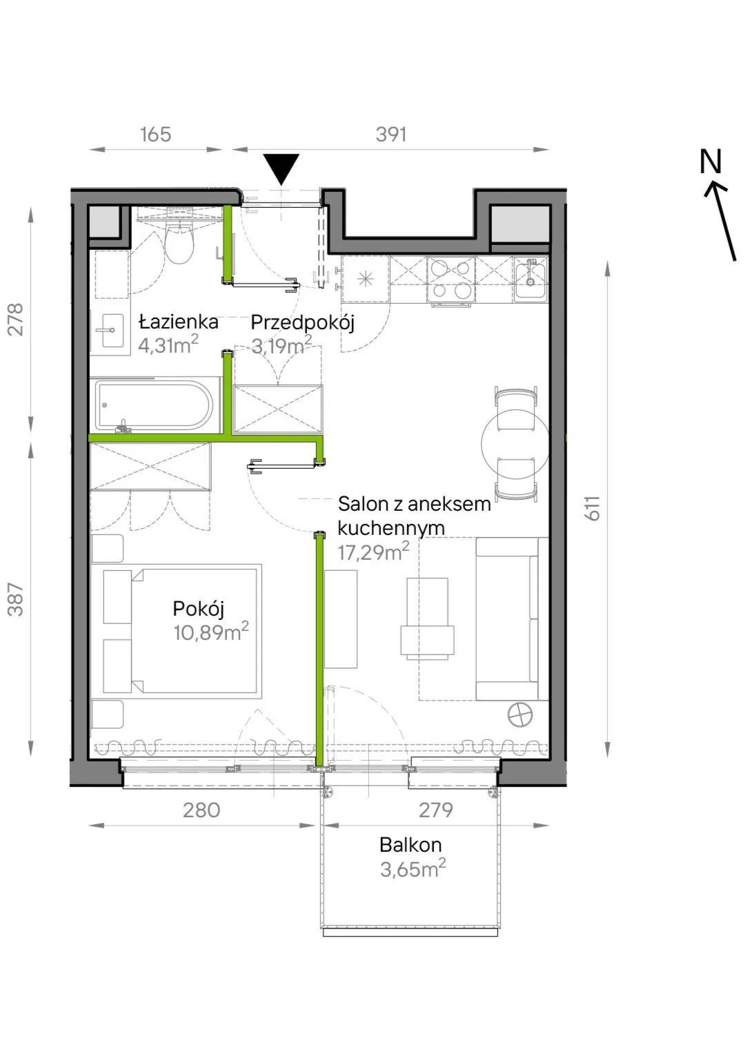 Bemowo Vita – inwestycja Develia - lokal A2/61, budynek Etap IV