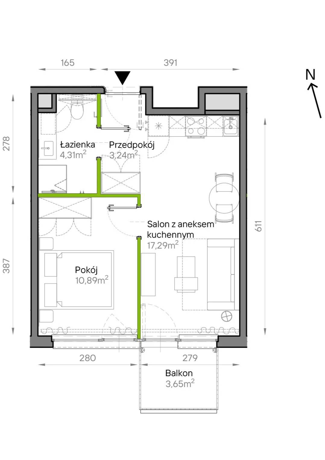 Bemowo Vita – inwestycja Develia - lokal A2/62, budynek Etap IV