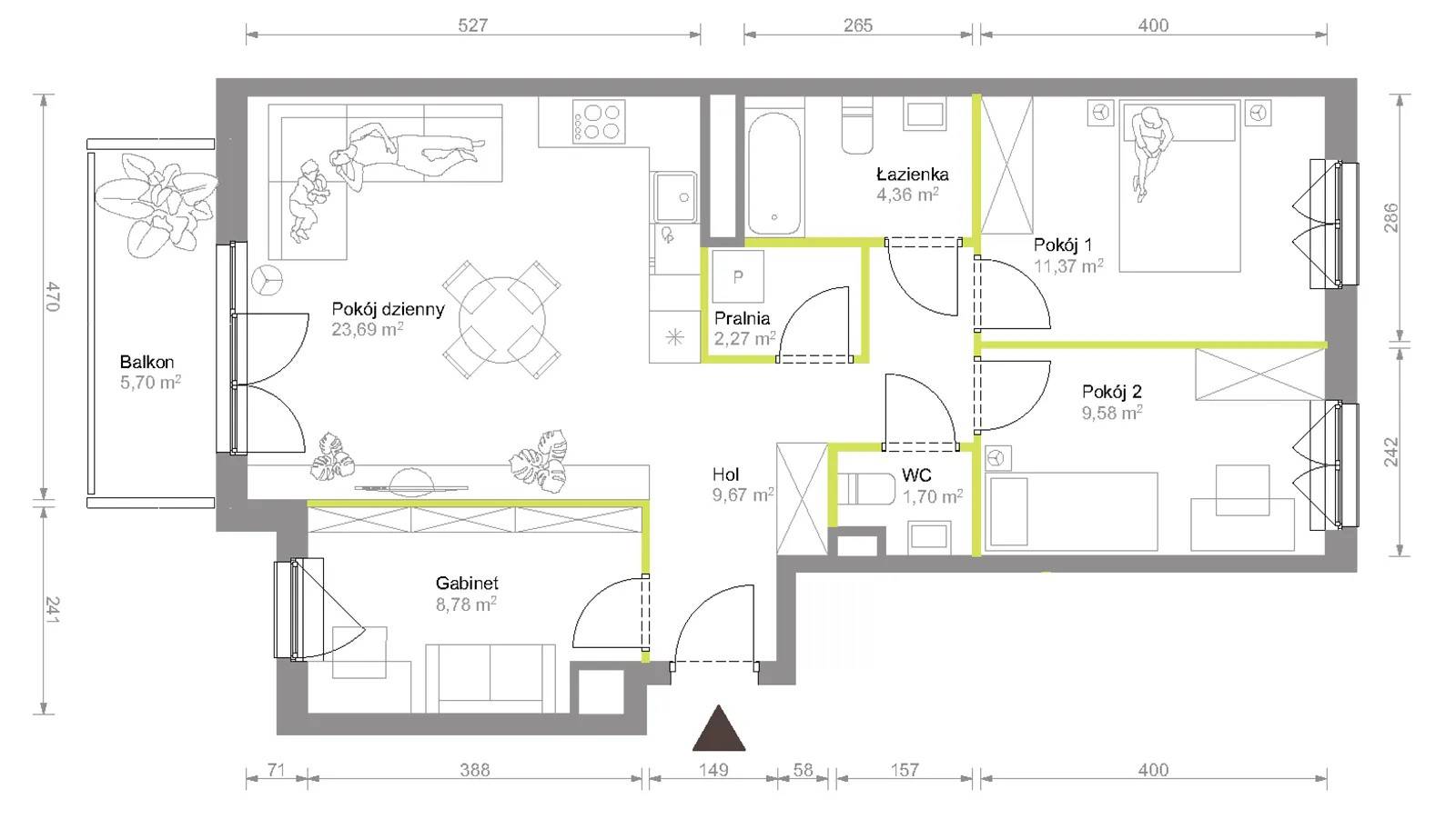 Bemowo Vita – inwestycja Develia - lokal C1/B/29, budynek Etap VIII
