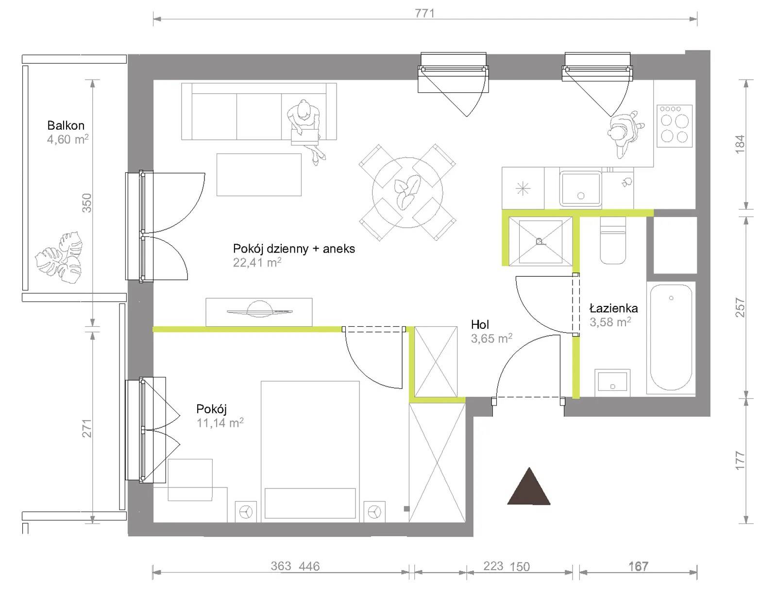 Bemowo Vita – inwestycja Develia - lokal C1/C/50, budynek Etap VIII