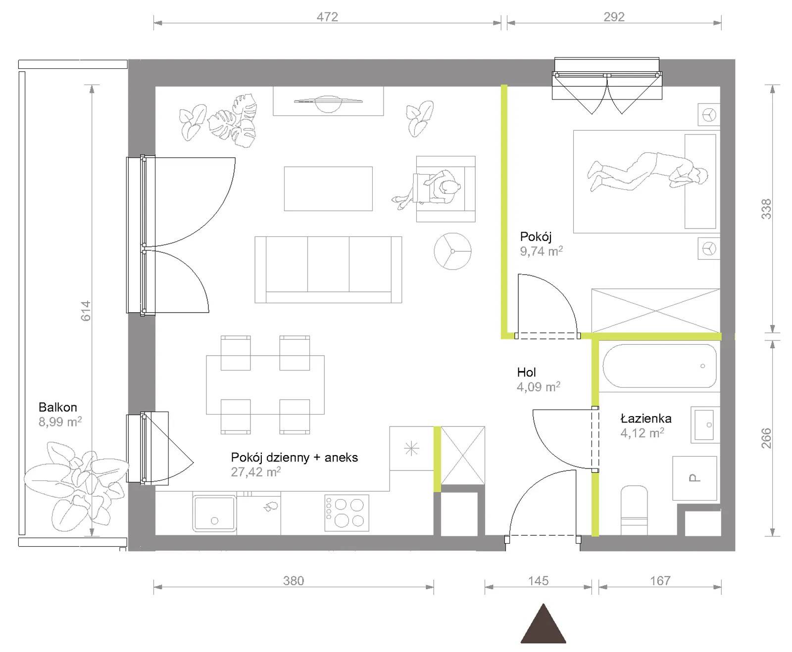 Bemowo Vita – inwestycja Develia - lokal C1/A/12, budynek Etap VIII