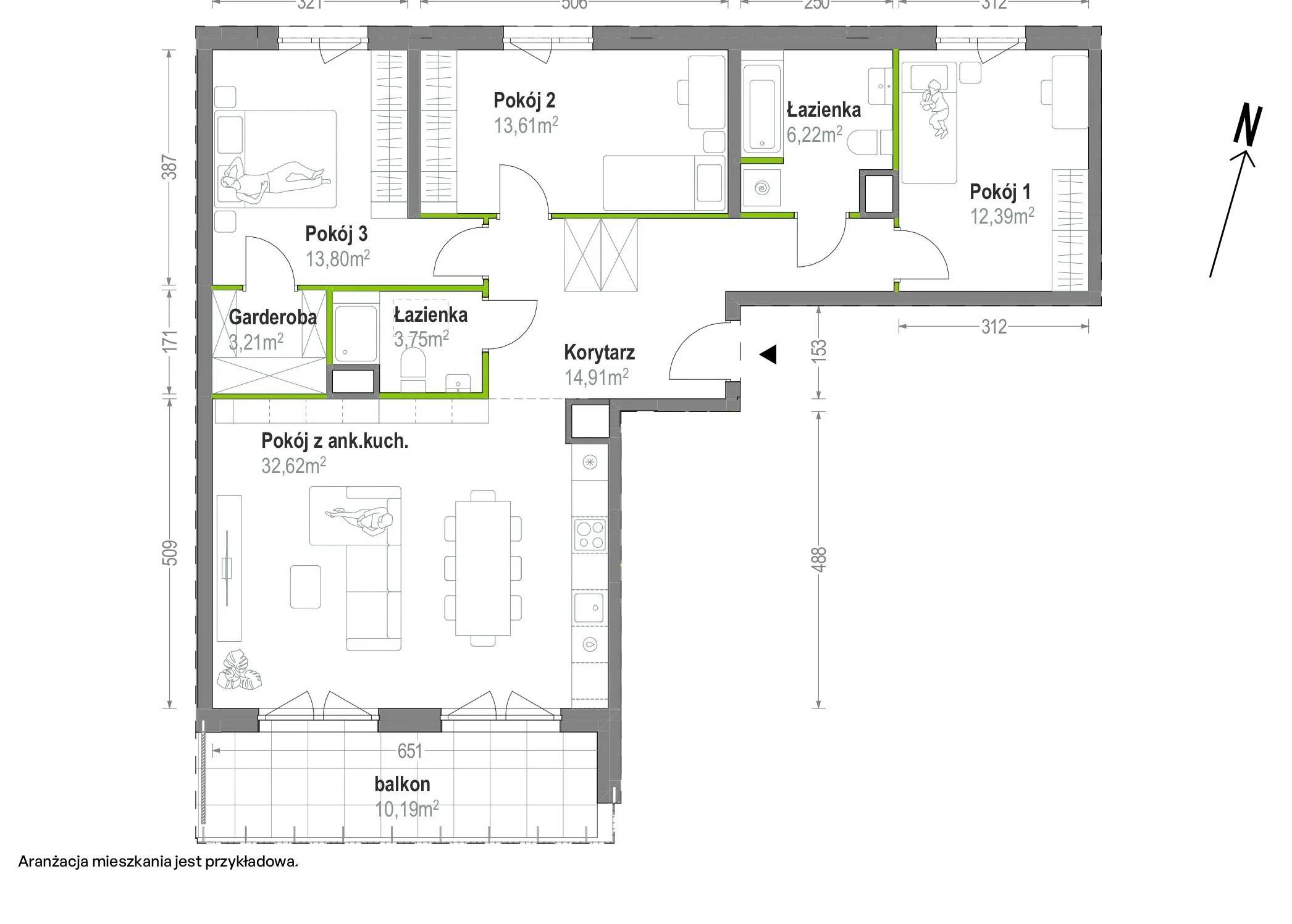 Głębocka Vita – inwestycja Develia - lokal B.B.1.03, budynek Etap I