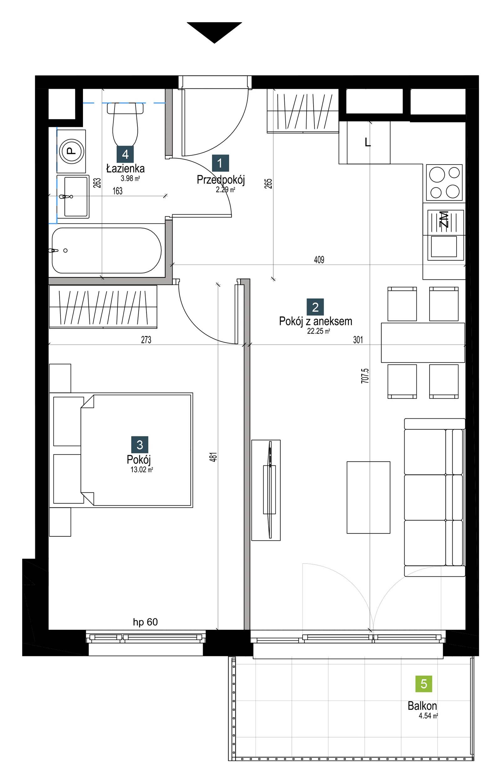Pilczycka Vita – inwestycja Develia - lokal BB0207, budynek Etap I