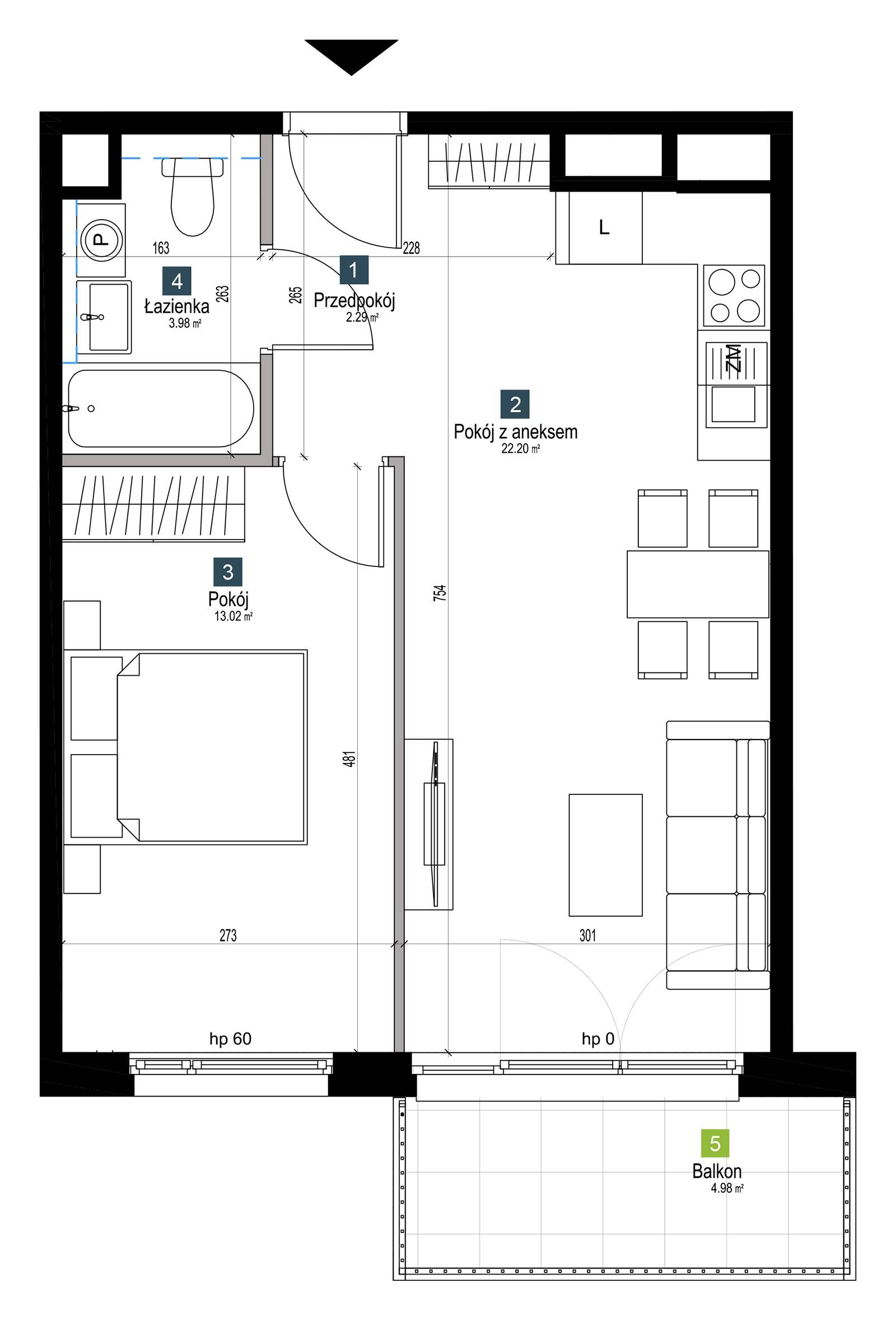 Pilczycka Vita – inwestycja Develia - lokal BB0306, budynek Etap I