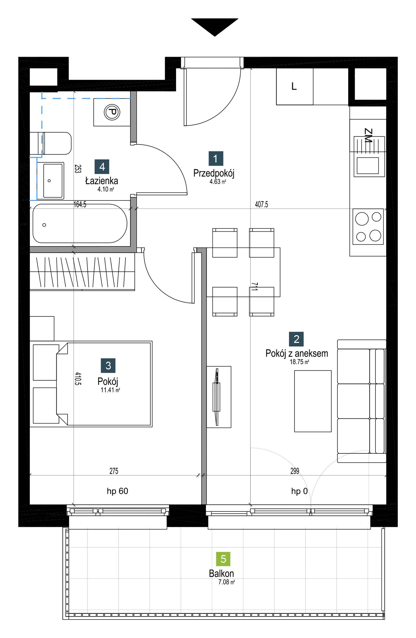 Pilczycka Vita – inwestycja Develia - lokal AB0102, budynek Etap I