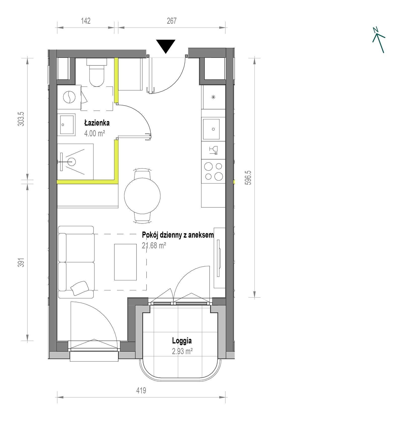Skorosze Vita – inwestycja Develia - lokal A/2/36, budynek Etap I