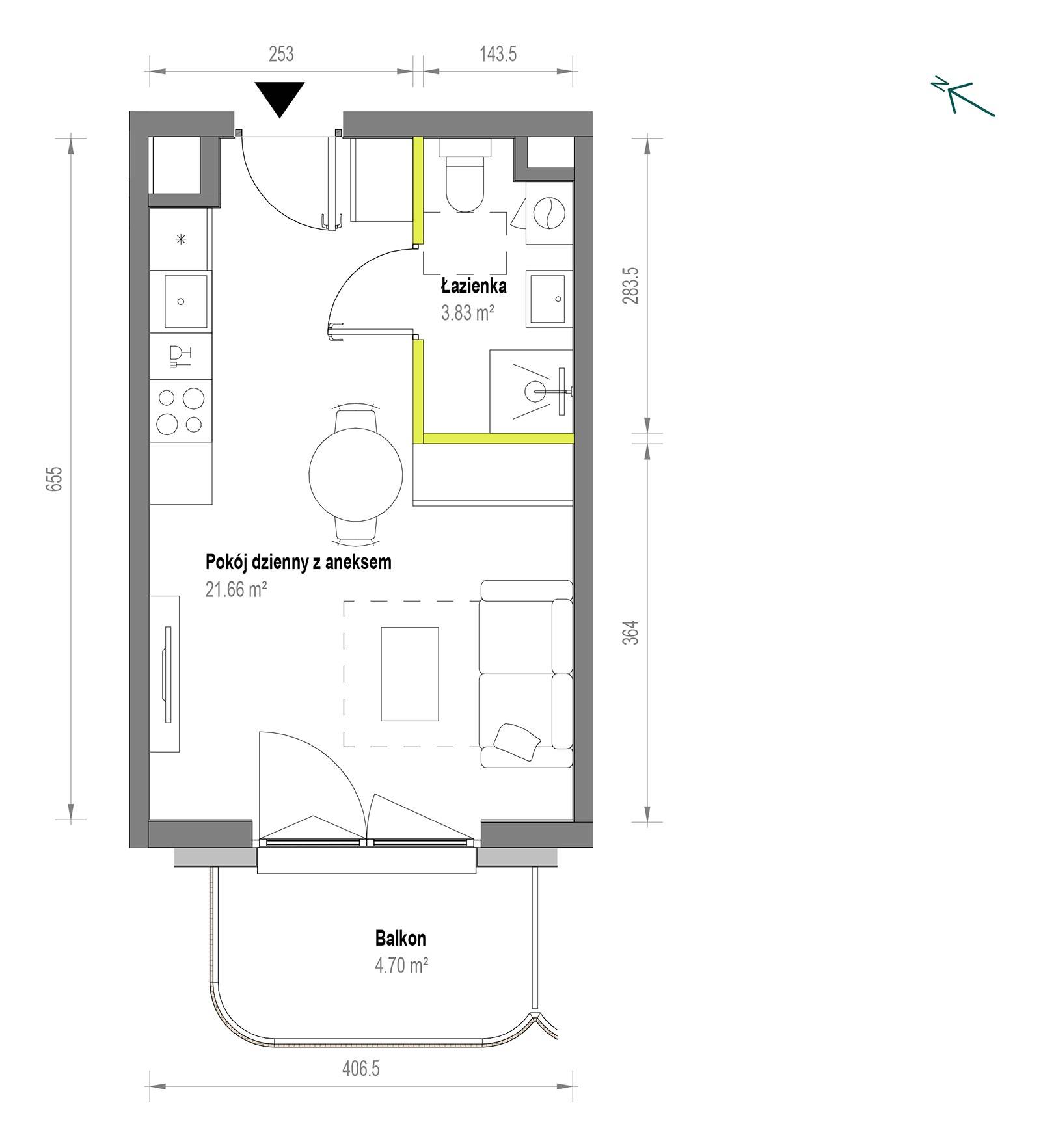 Skorosze Vita – inwestycja Develia - lokal A/1/10, budynek Etap I