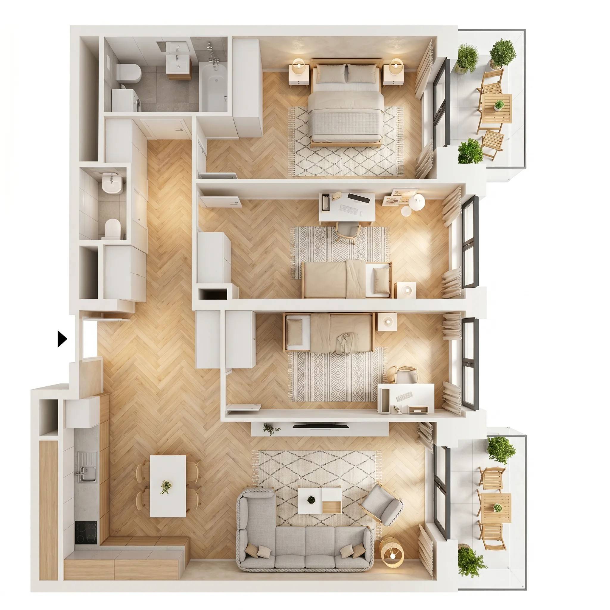 Legnicka Vita – inwestycja Develia - lokal L1/13/130, budynek Etap I