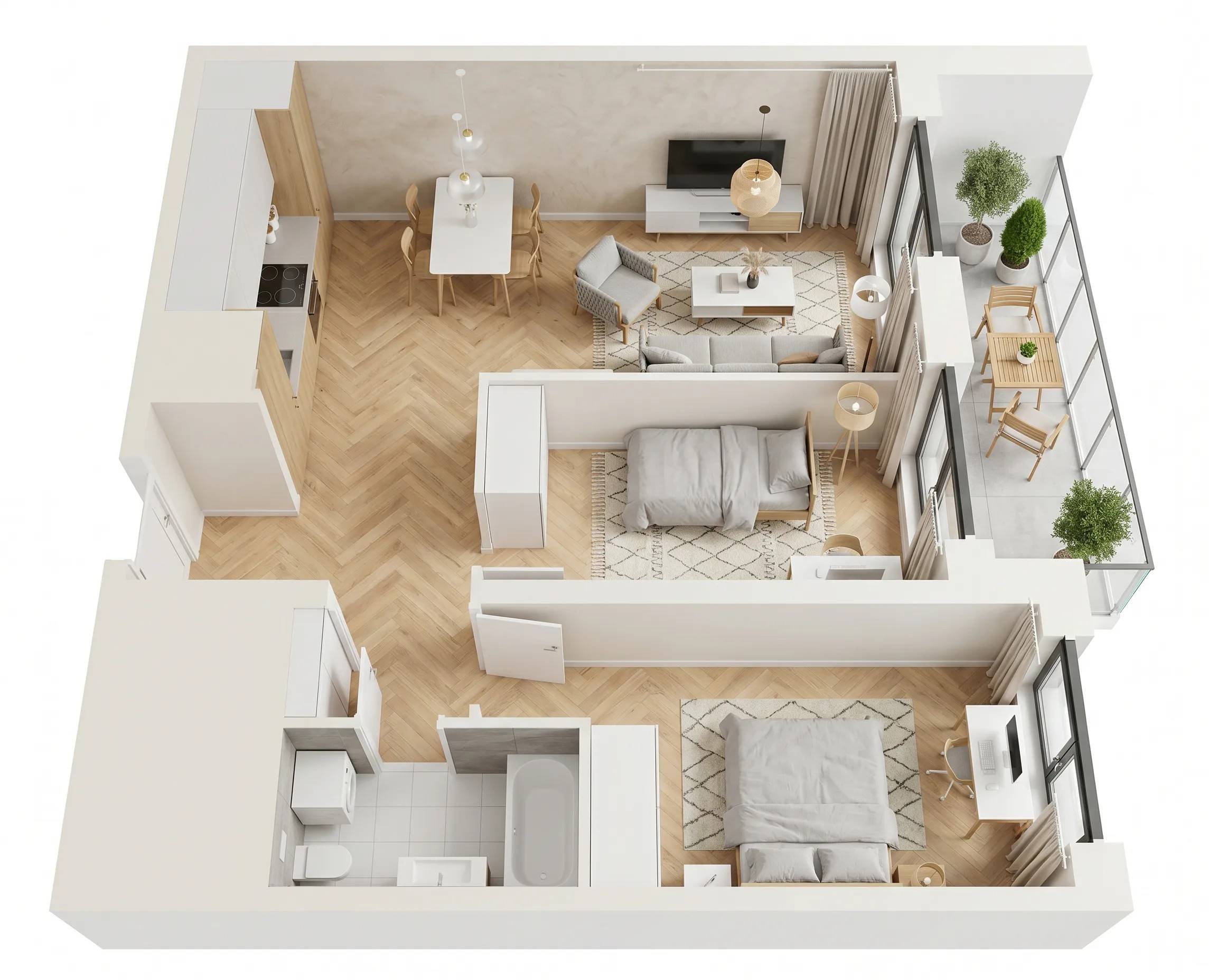 Legnicka Vita – inwestycja Develia - lokal L1/14/136, budynek Etap I