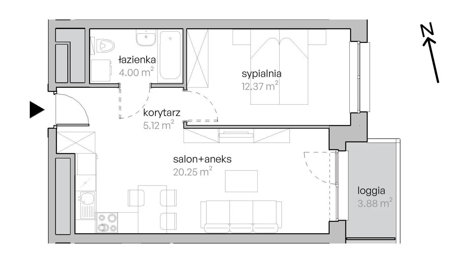 Legnicka Vita – inwestycja Develia - lokal L1/14/138, budynek Etap I